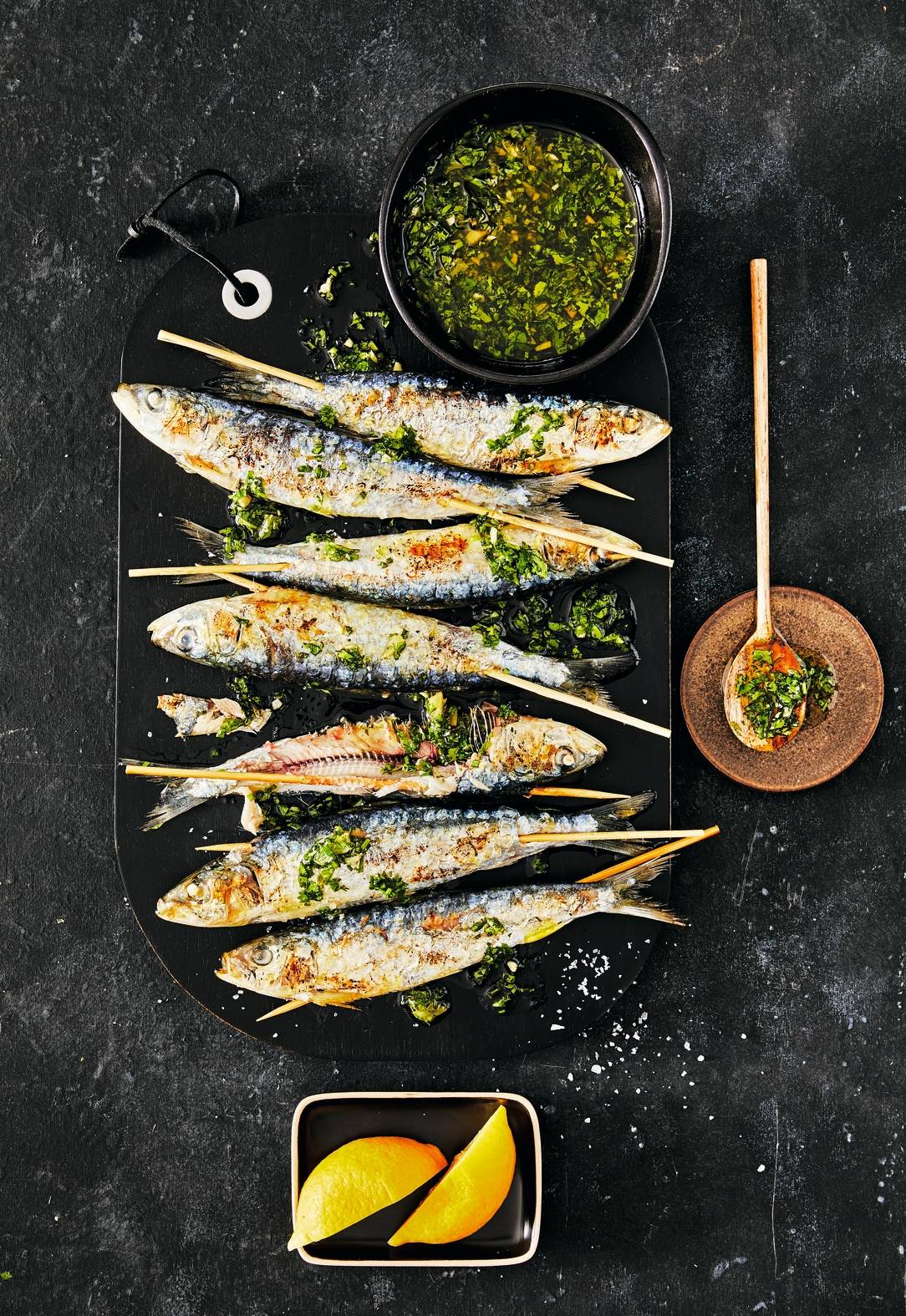 Sardinas chermoula - Receta OptiGrill 4in1 | Moulinex