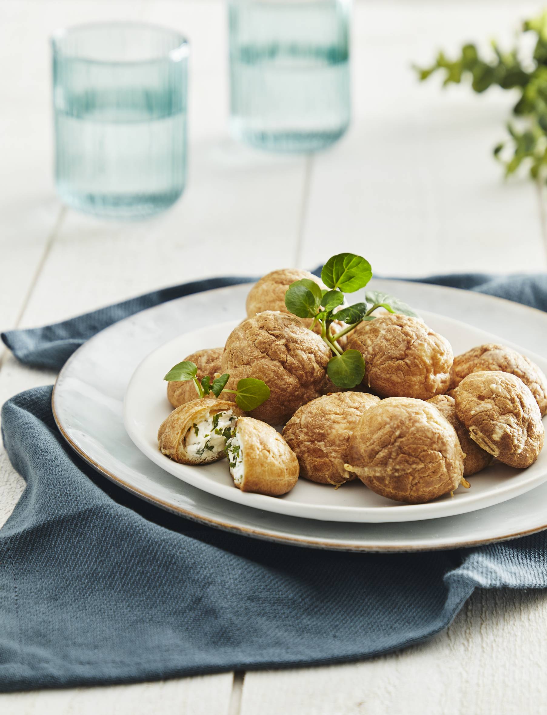 Hojaldres de queso crema - Receta Companion | Moulinex