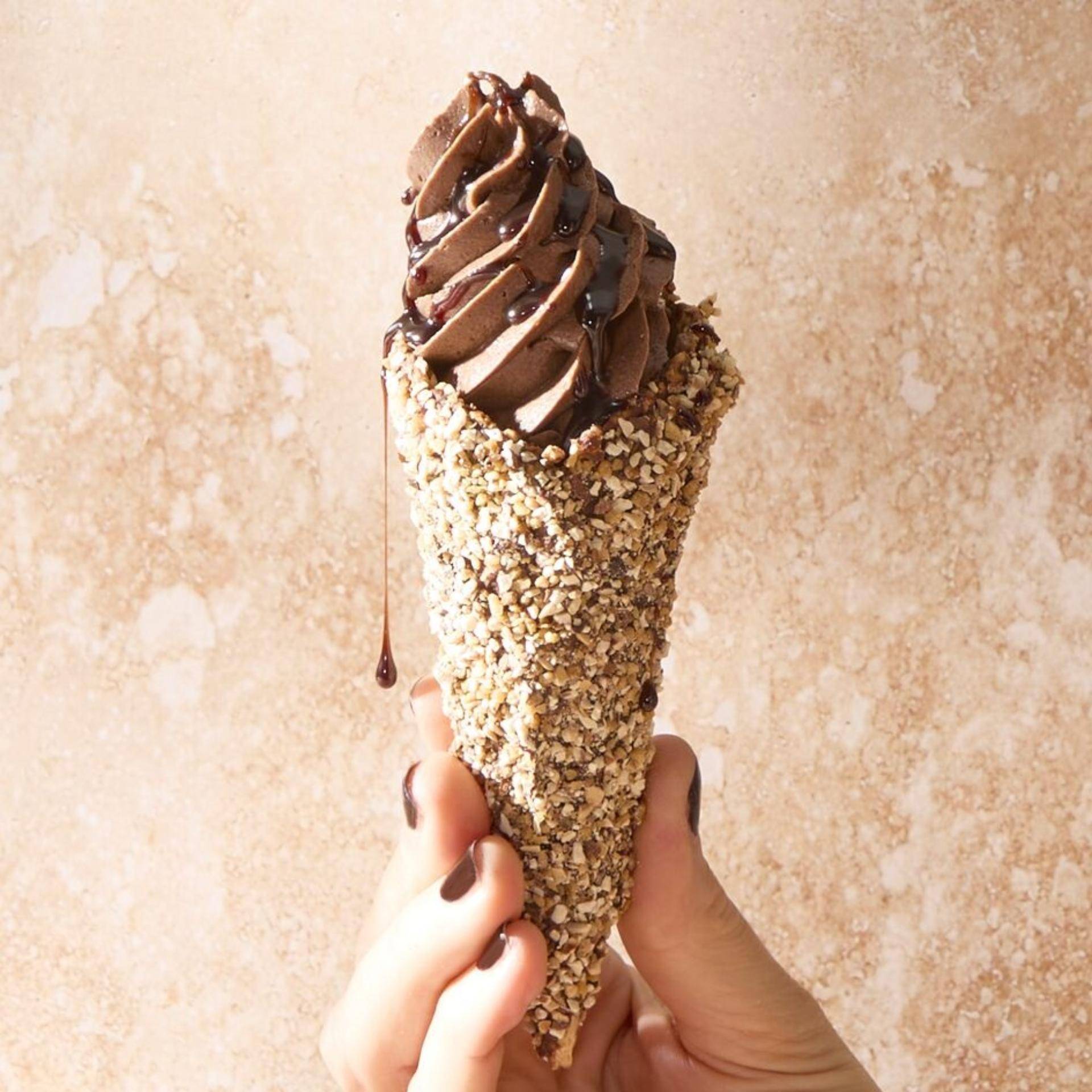 Helado suave de crema de chocolate y avellanas para untar - Receta Freezi | Moulinex