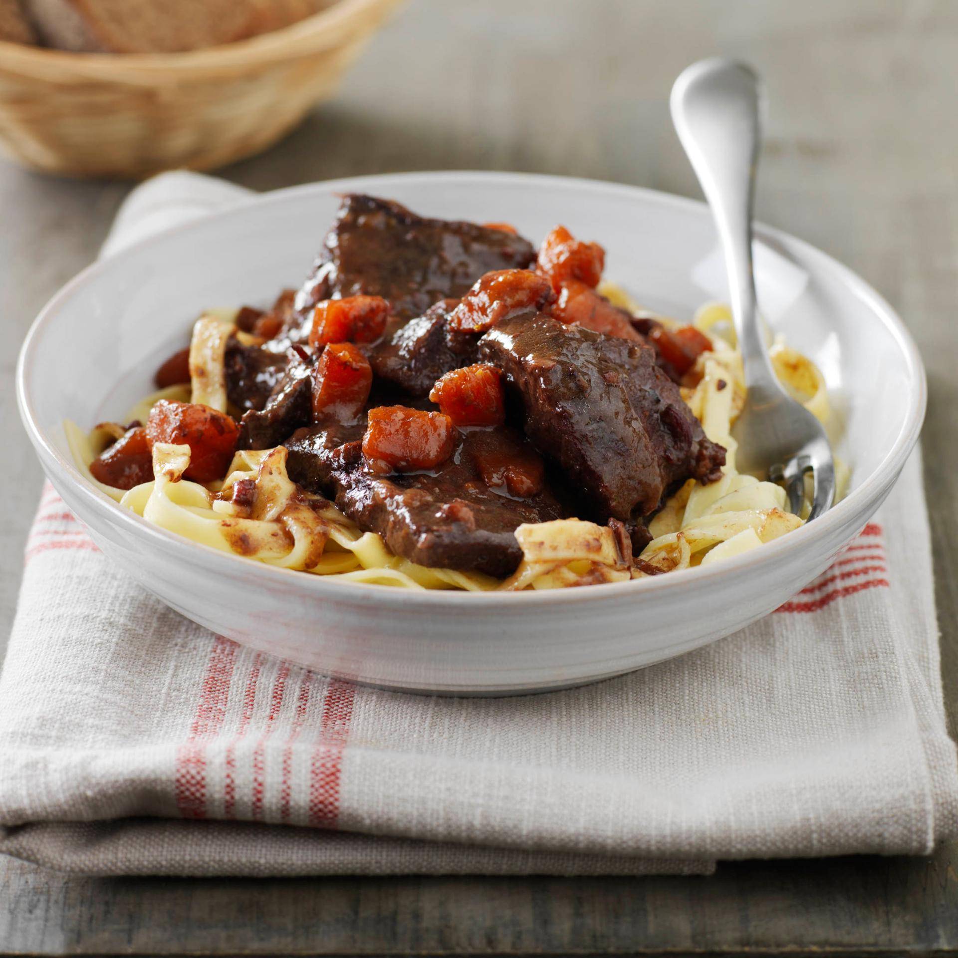 Ternera a la bourguignon - Receta Companion | Moulinex