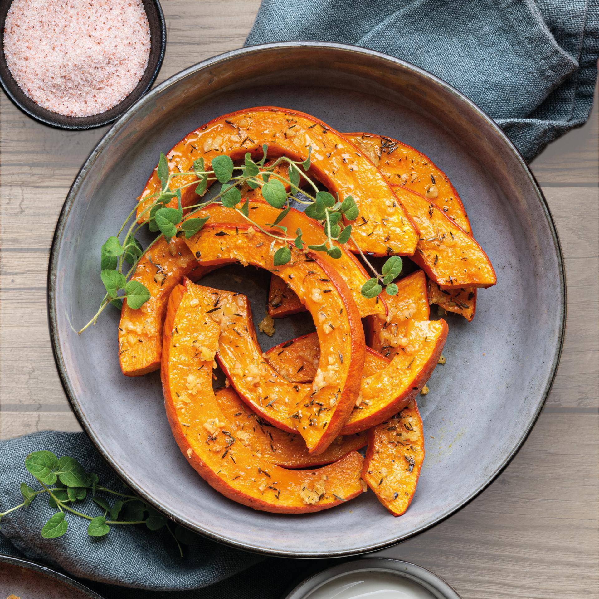 Calabaza asada - Receta Easy Fry Max | Moulinex