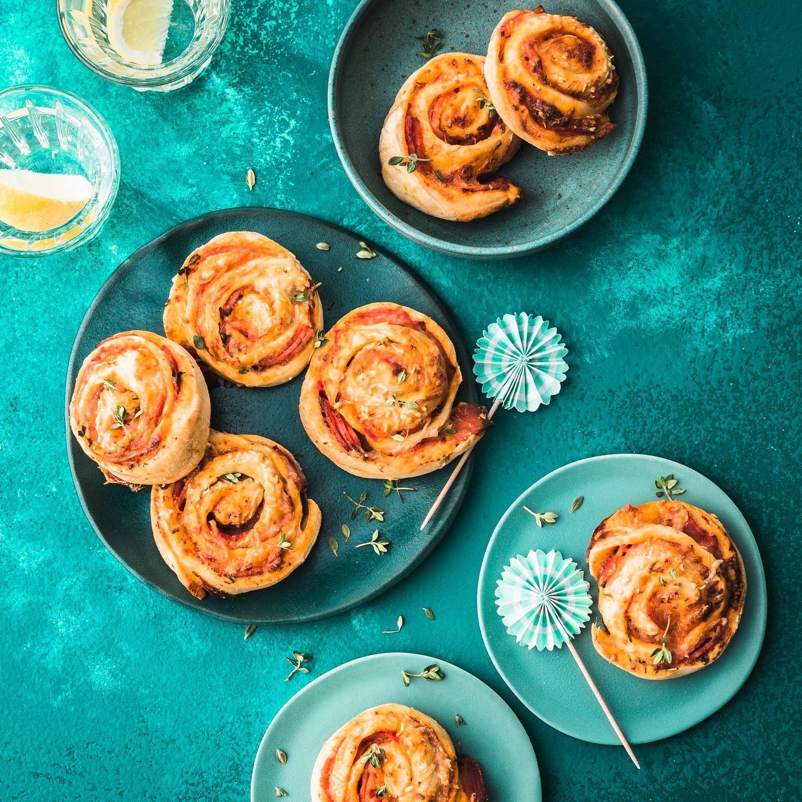 Rollitos de pizza - Receta Companion | Moulinex