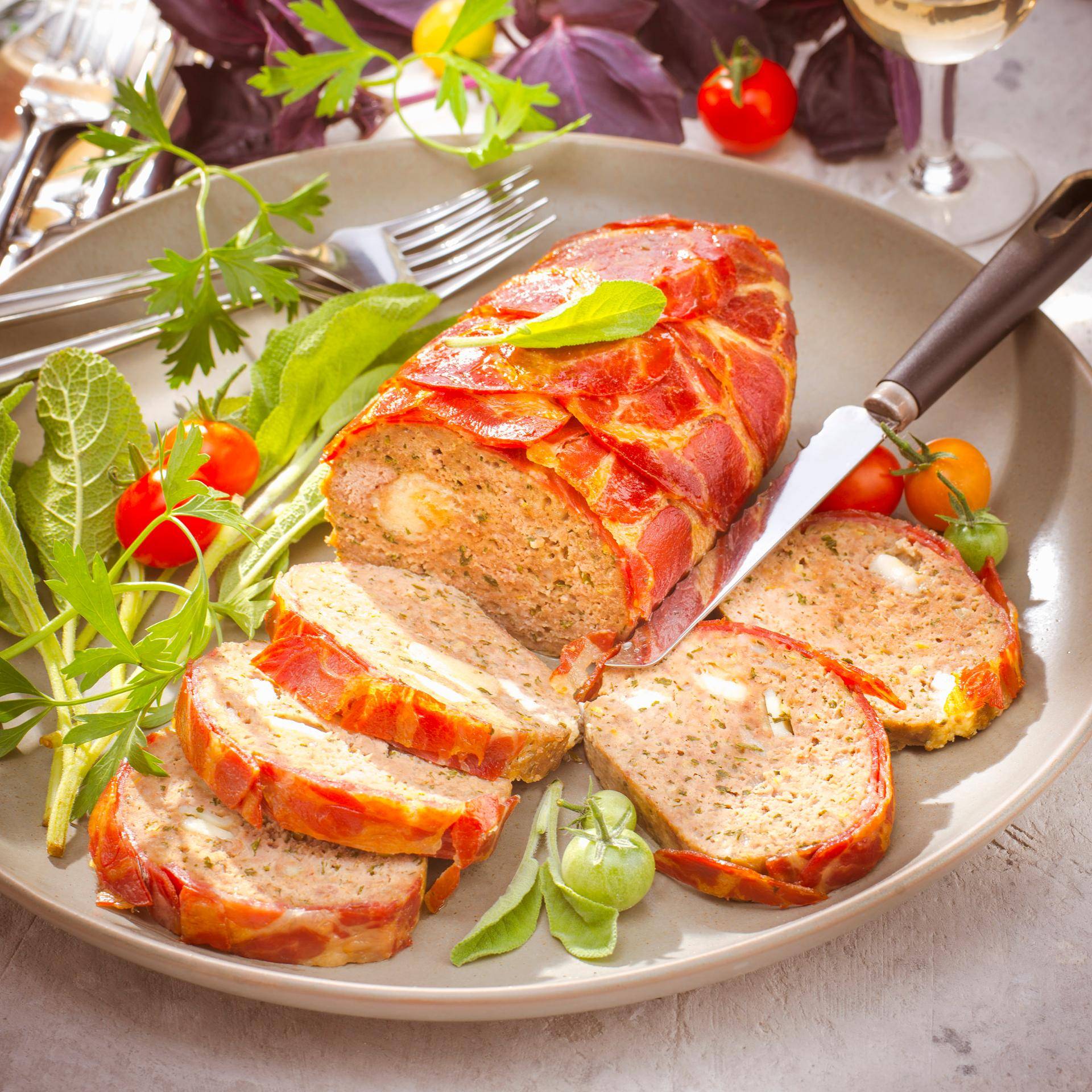 Pastel de carne italiano - Receta Companion | Moulinex