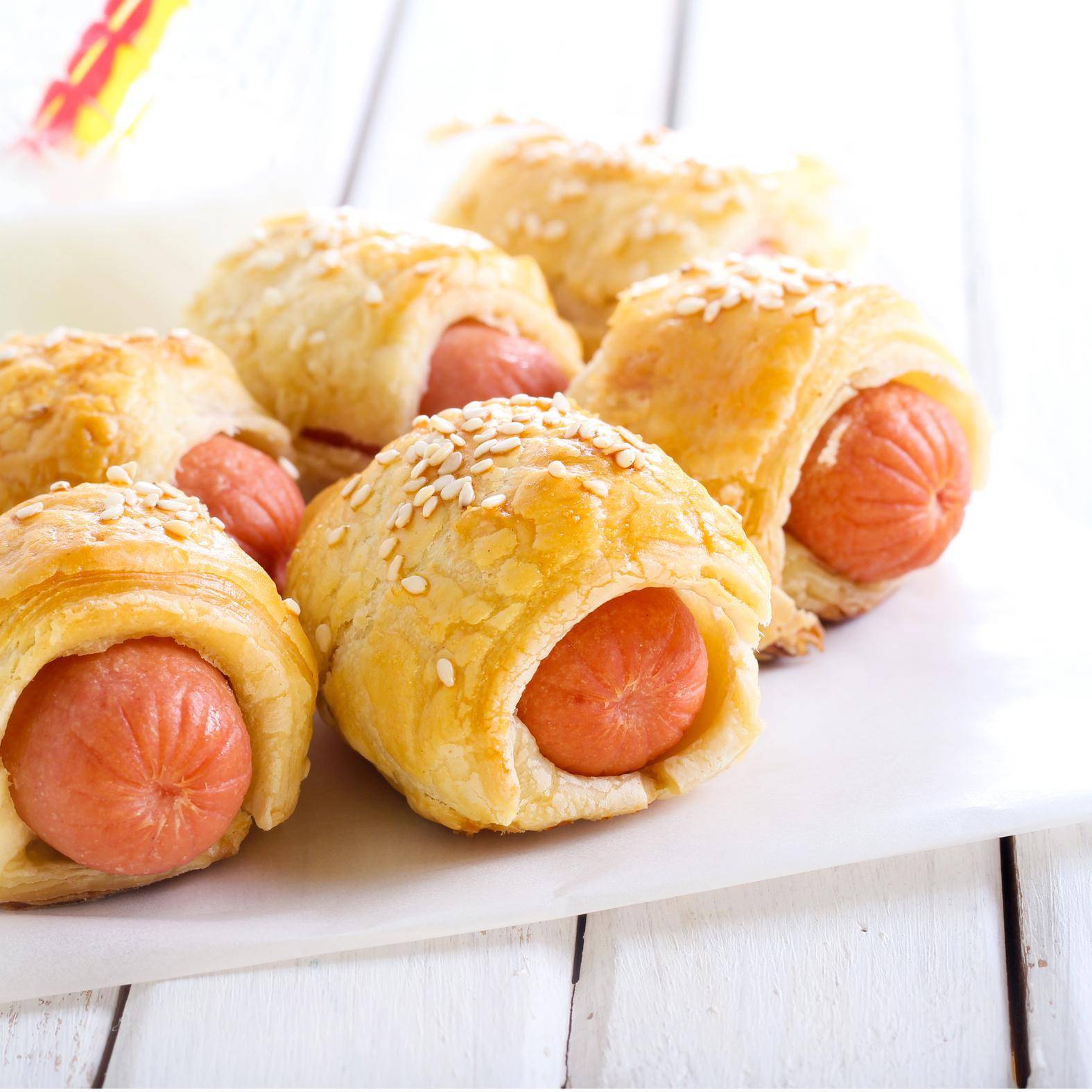Rollitos de salchicha - Receta Easy Fry Compact | Moulinex