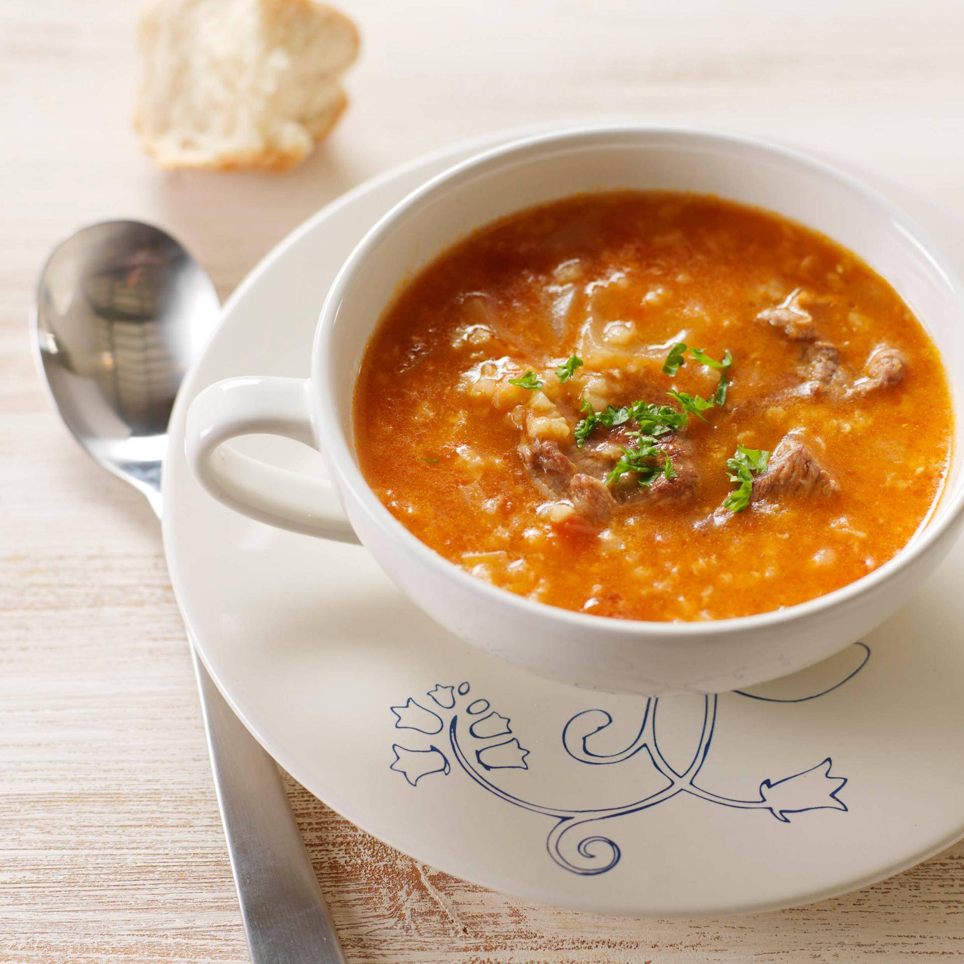 Sopa de cordero y tomates - Receta Companion | Moulinex