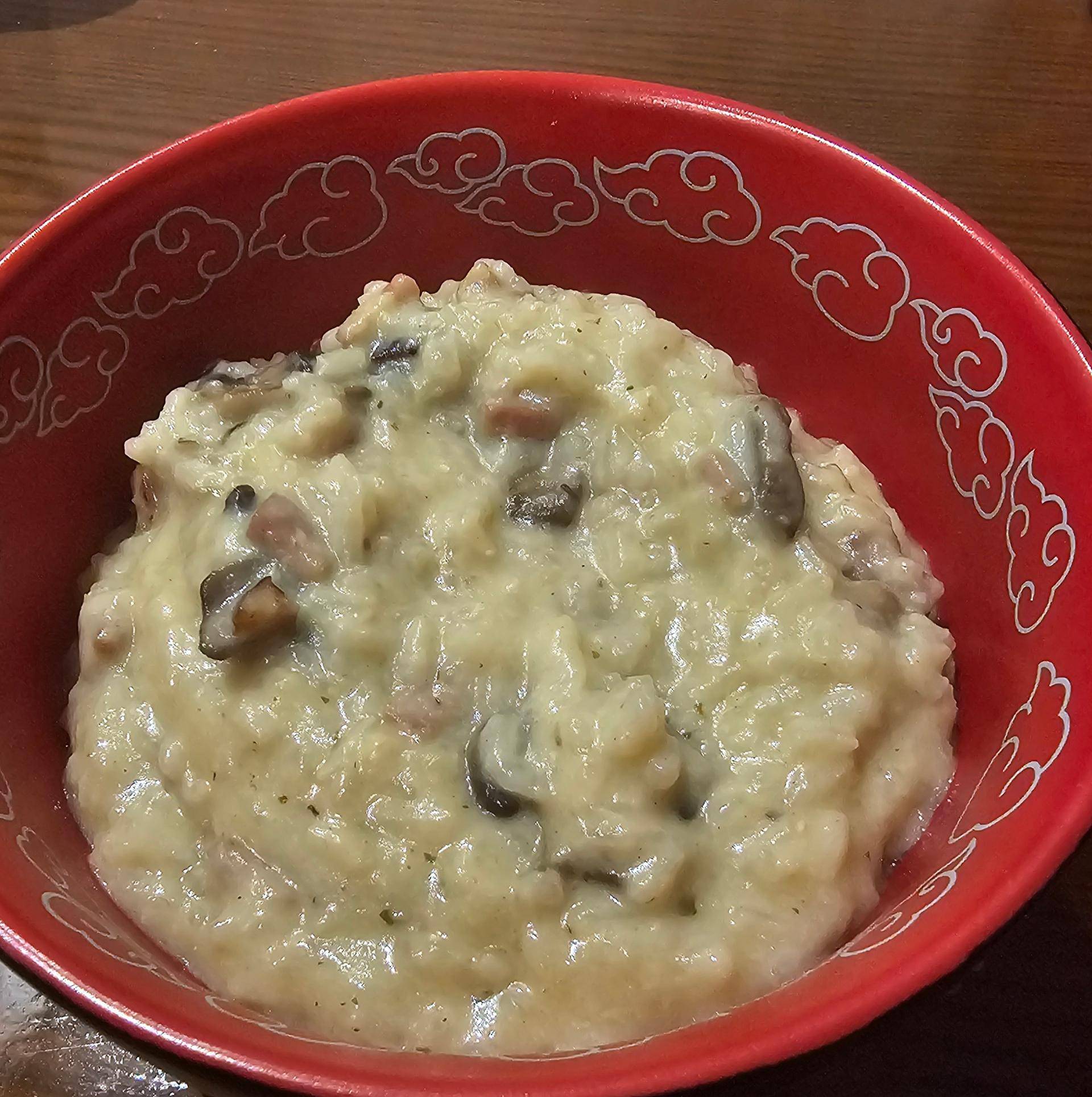 Risotto de Bacon y Champiñones - Receta Companion Connect XL | Moulinex