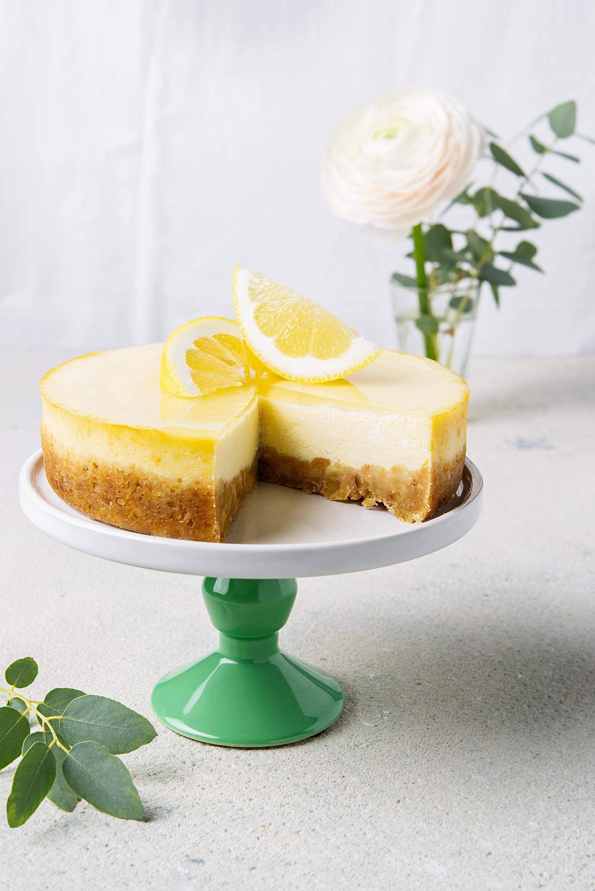 Tarta de queso ricotta y limón - Receta Cookeo | Moulinex