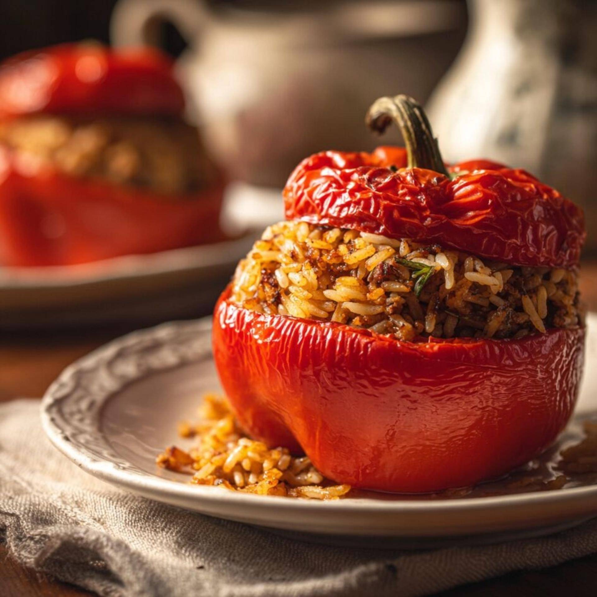 Fiesta de Pimientos Rellenos - Receta Companion Connect | Moulinex
