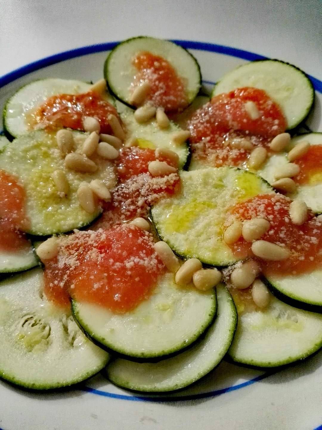 CARPACCIO DE CALABACÍN - Receta Companion Connect XL | Moulinex