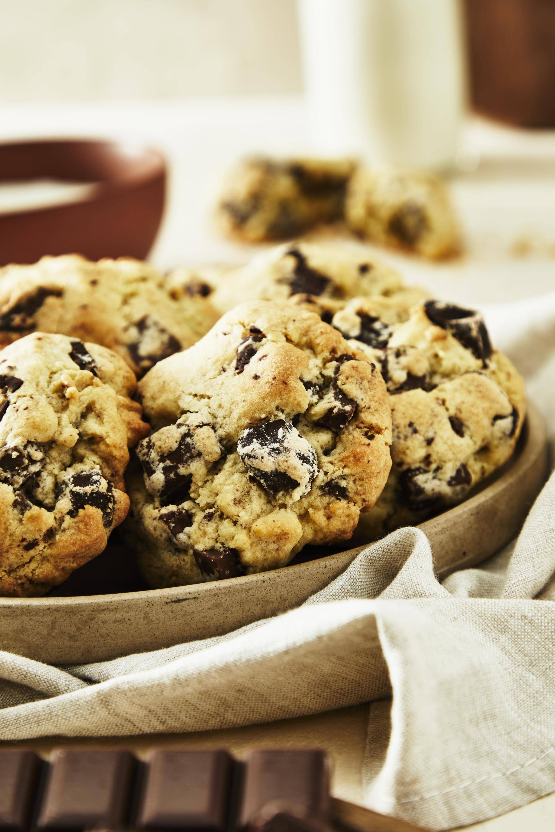 Galletas con trocitos de chocolate - Receta Crisp&Go 3P | Moulinex