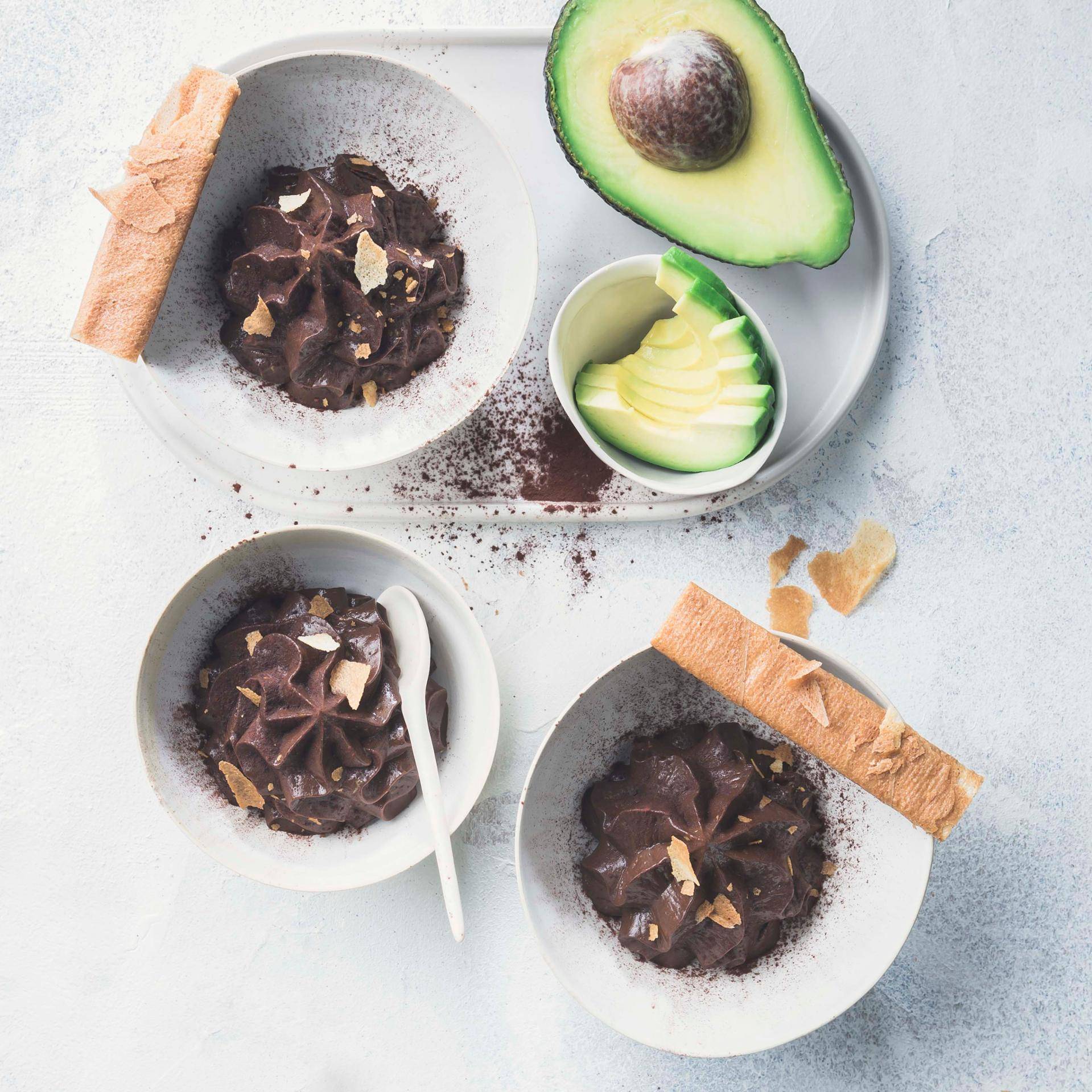 Mousse de chocolate con aguacate - Receta Companion | Moulinex
