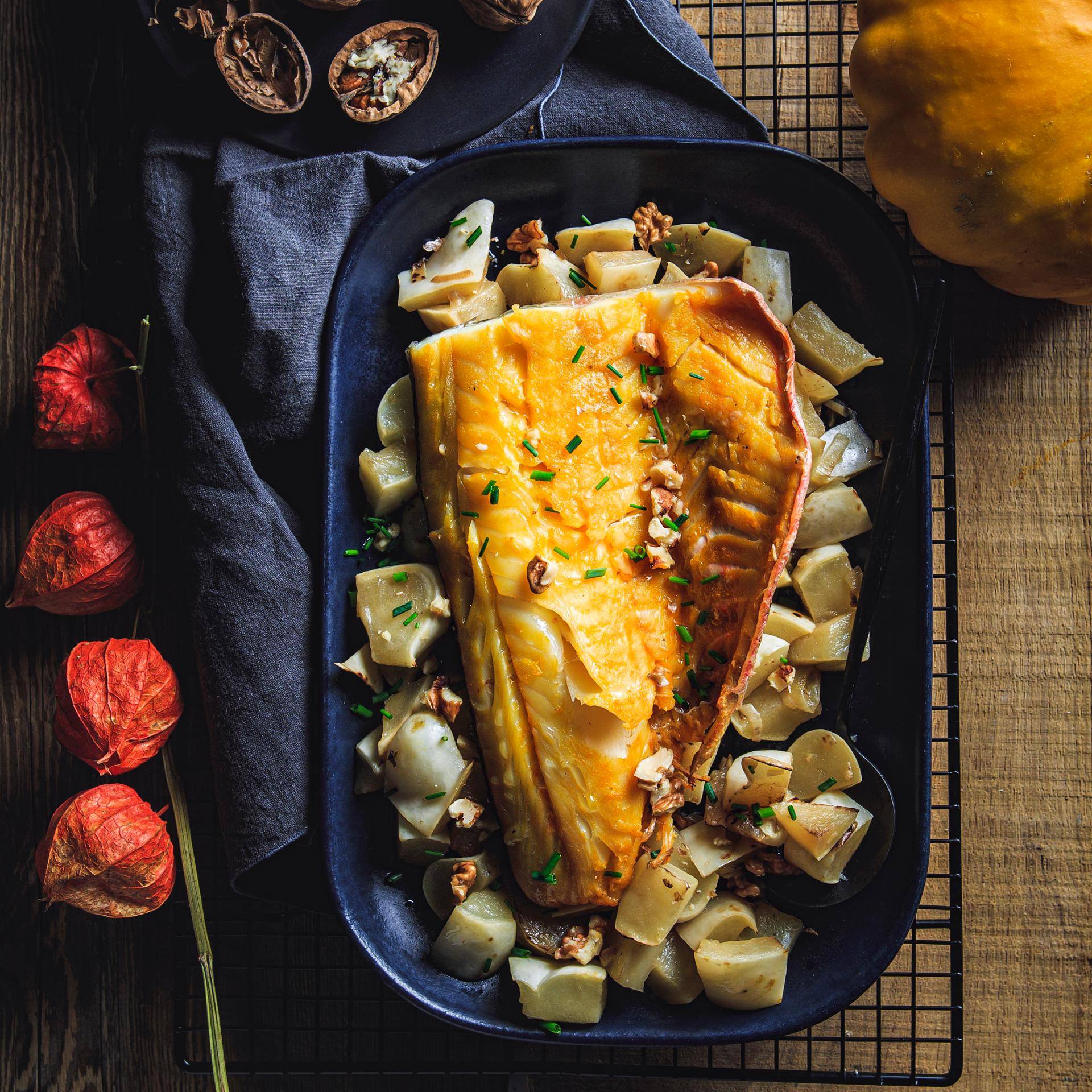 Guiso de abadejo con calabaza - Receta Cookeo | Moulinex