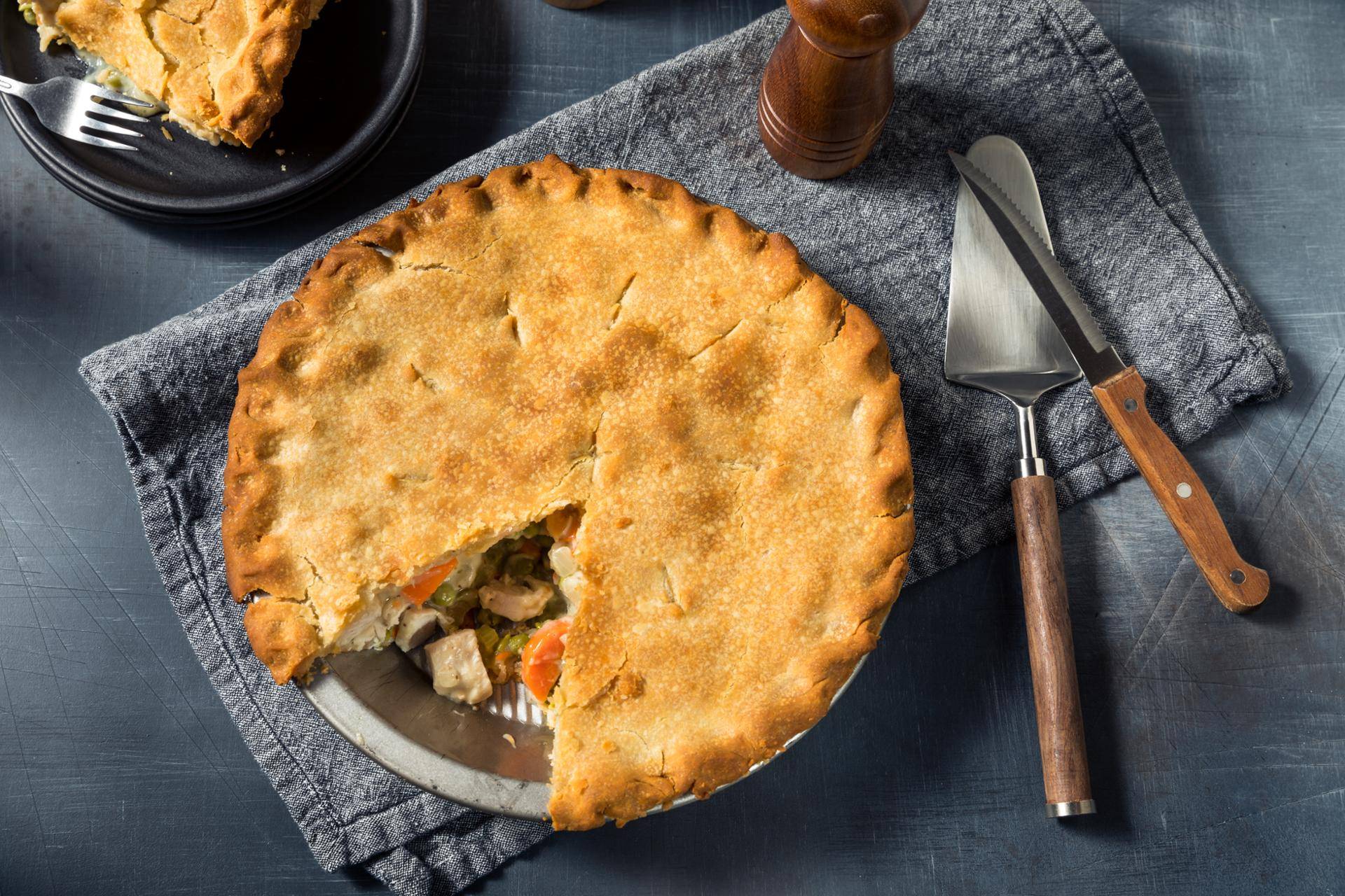 Pastel de pollo - Receta Multifunction Airfryer Oven Digital | Moulinex