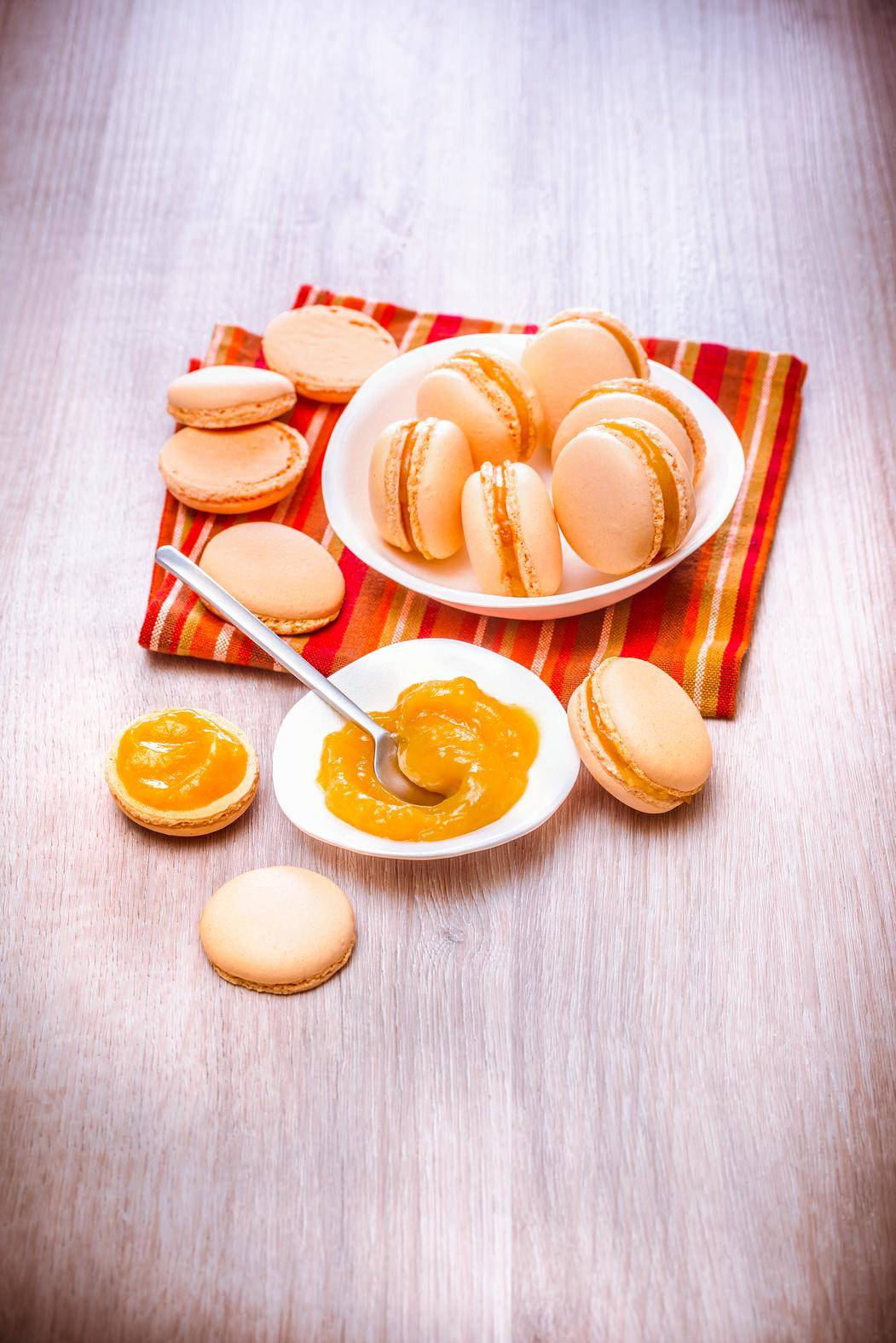 Macarons de mango - Receta Companion | Moulinex