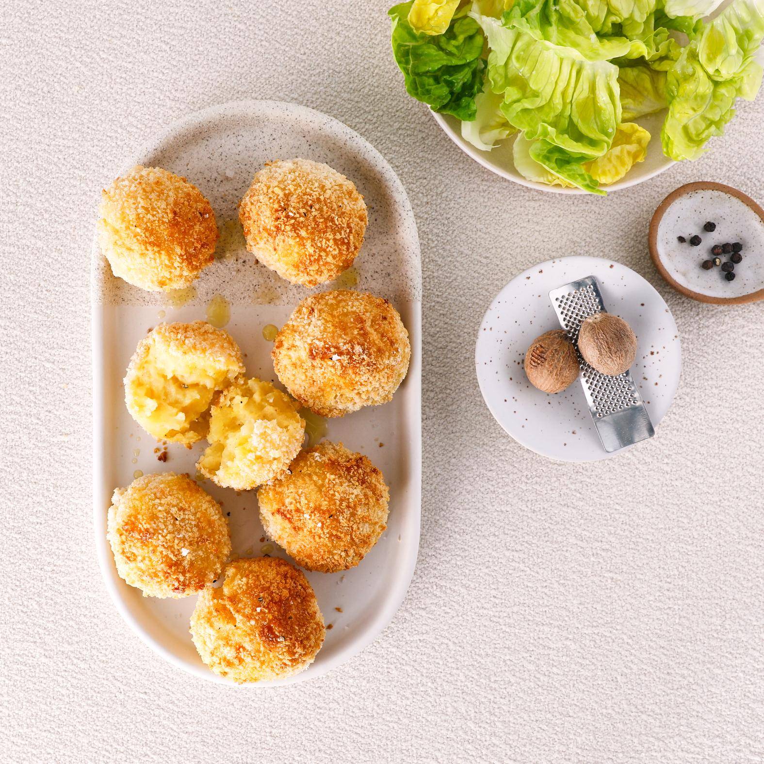 Croquetas de patata - Receta Easy Fry Max | Moulinex