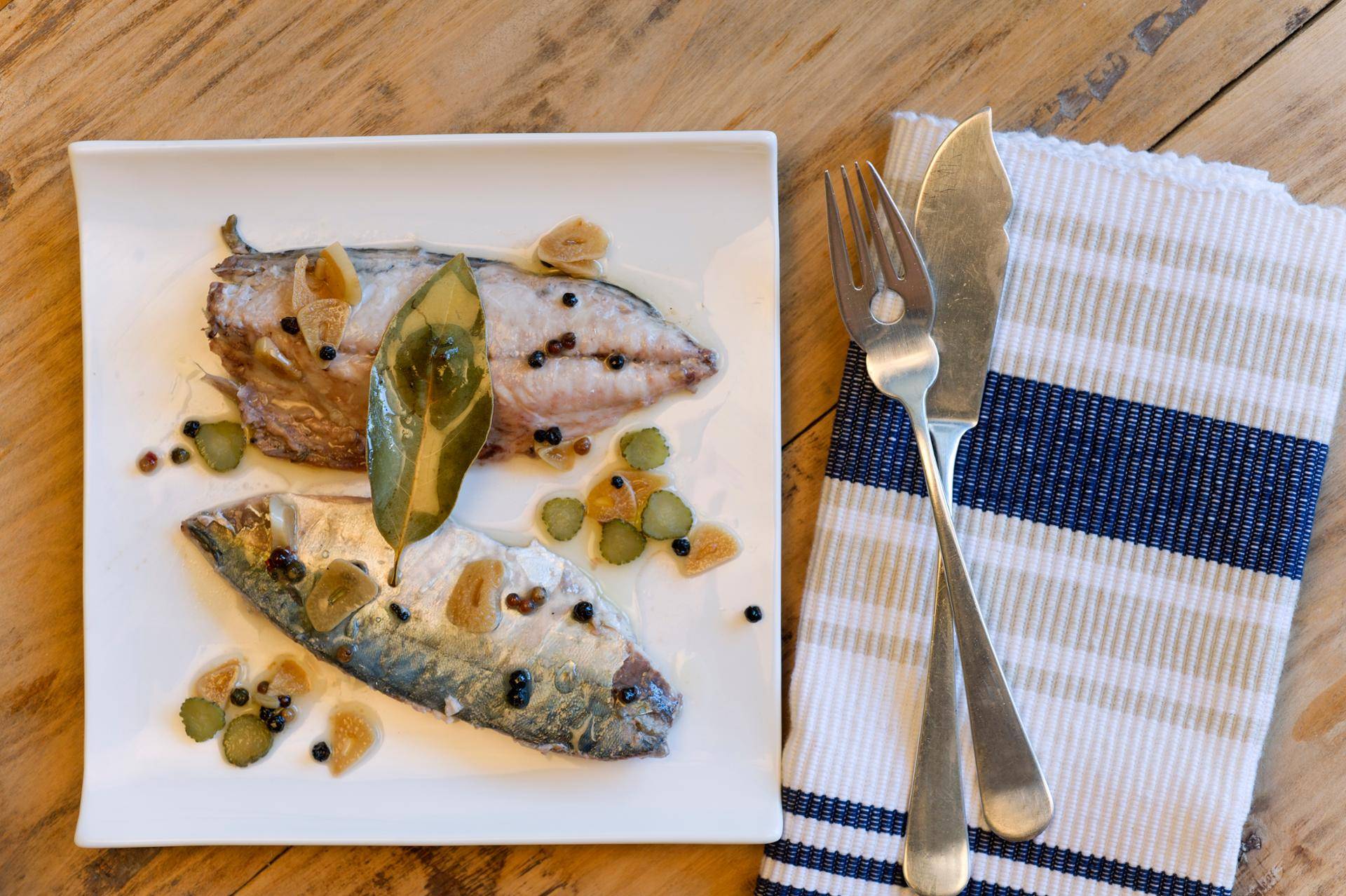 Caballa en escabeche de café - Receta Companion | Moulinex