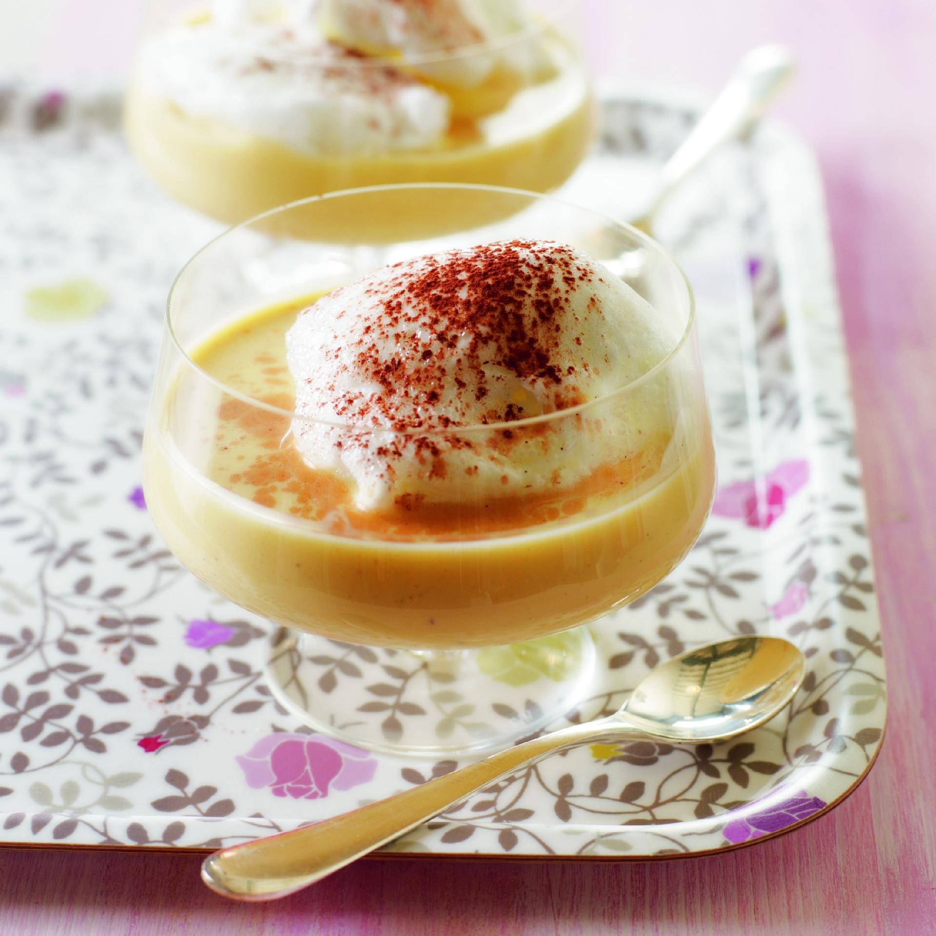 Mousse de caramelo con nata - Receta Companion | Moulinex