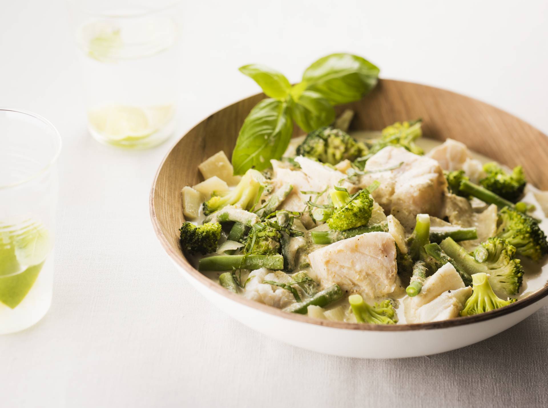 Curry verde de pescado - Receta Cookeo | Moulinex