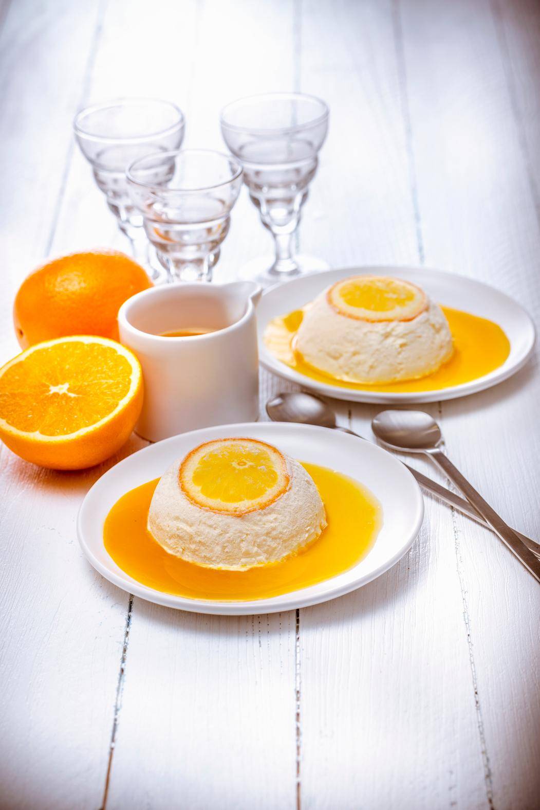 Parfait de naranja helado - Receta Companion | Moulinex