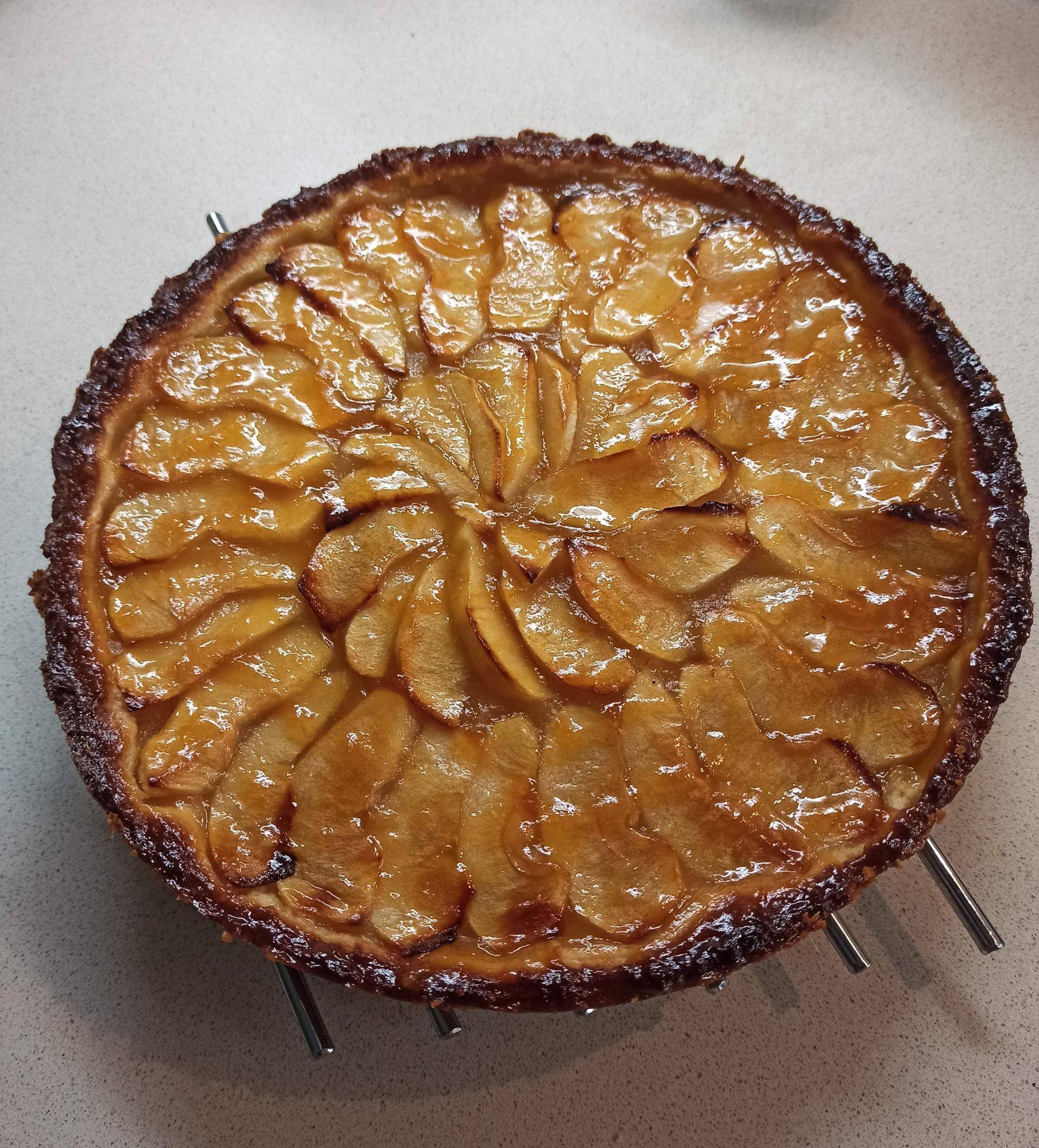 Tarta de manzana de mi madre - Receta Companion Connect XL | Moulinex