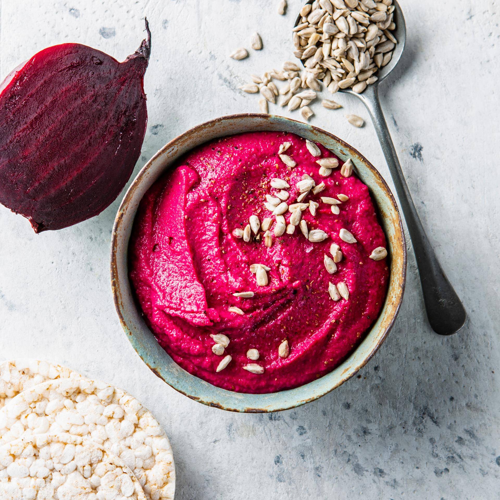 Hummus de remolacha - Receta Blend up | Moulinex