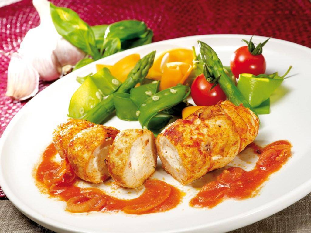 Pollo relleno de queso - Receta EASY FRY & GRILL 2 in 1 MECHANICAL | Moulinex