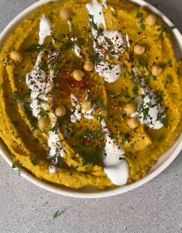 Hummus de zanahoria asada - Receta Blendforce, Mini Blender | Moulinex