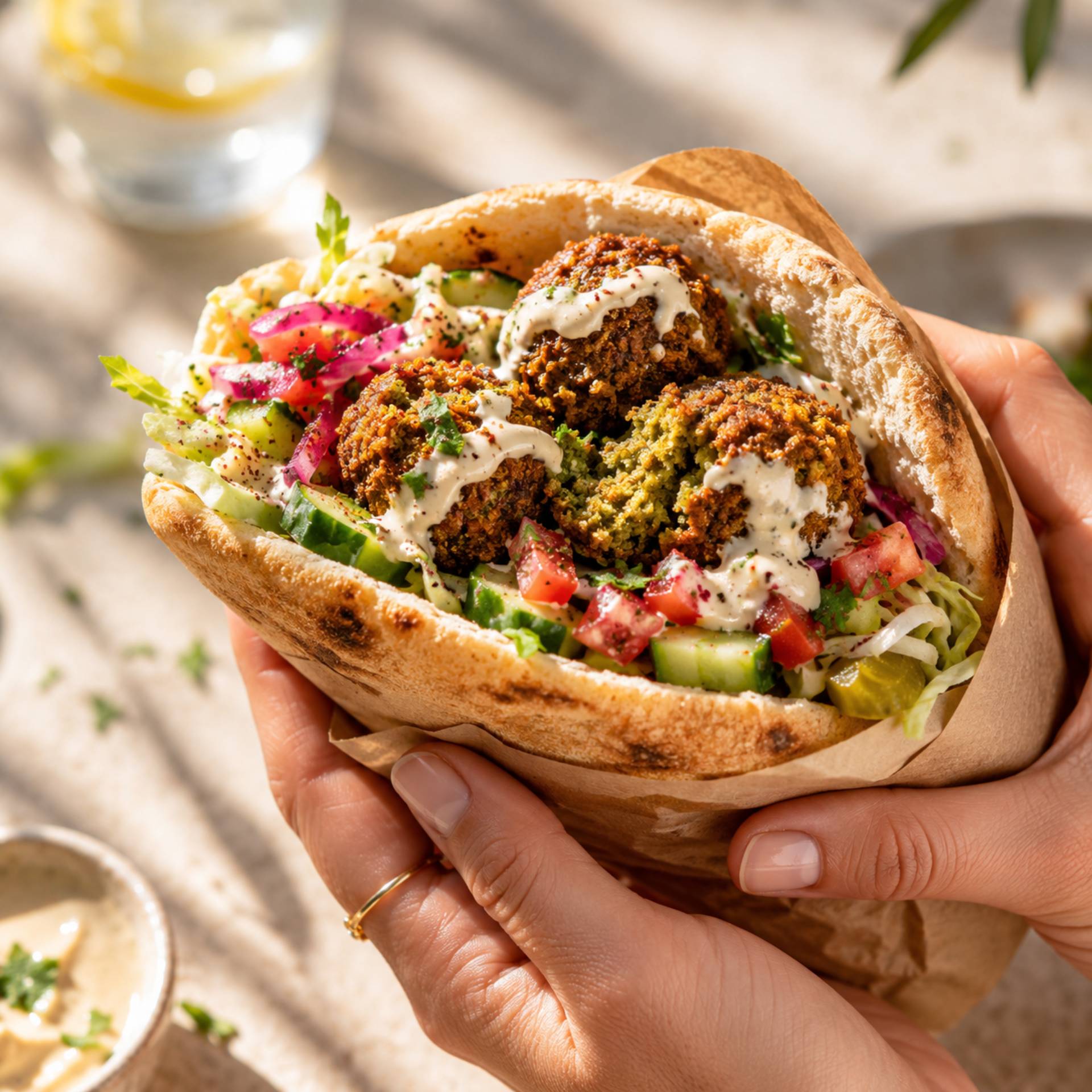 Falafels - Receta Crisp&Go 3P | Moulinex