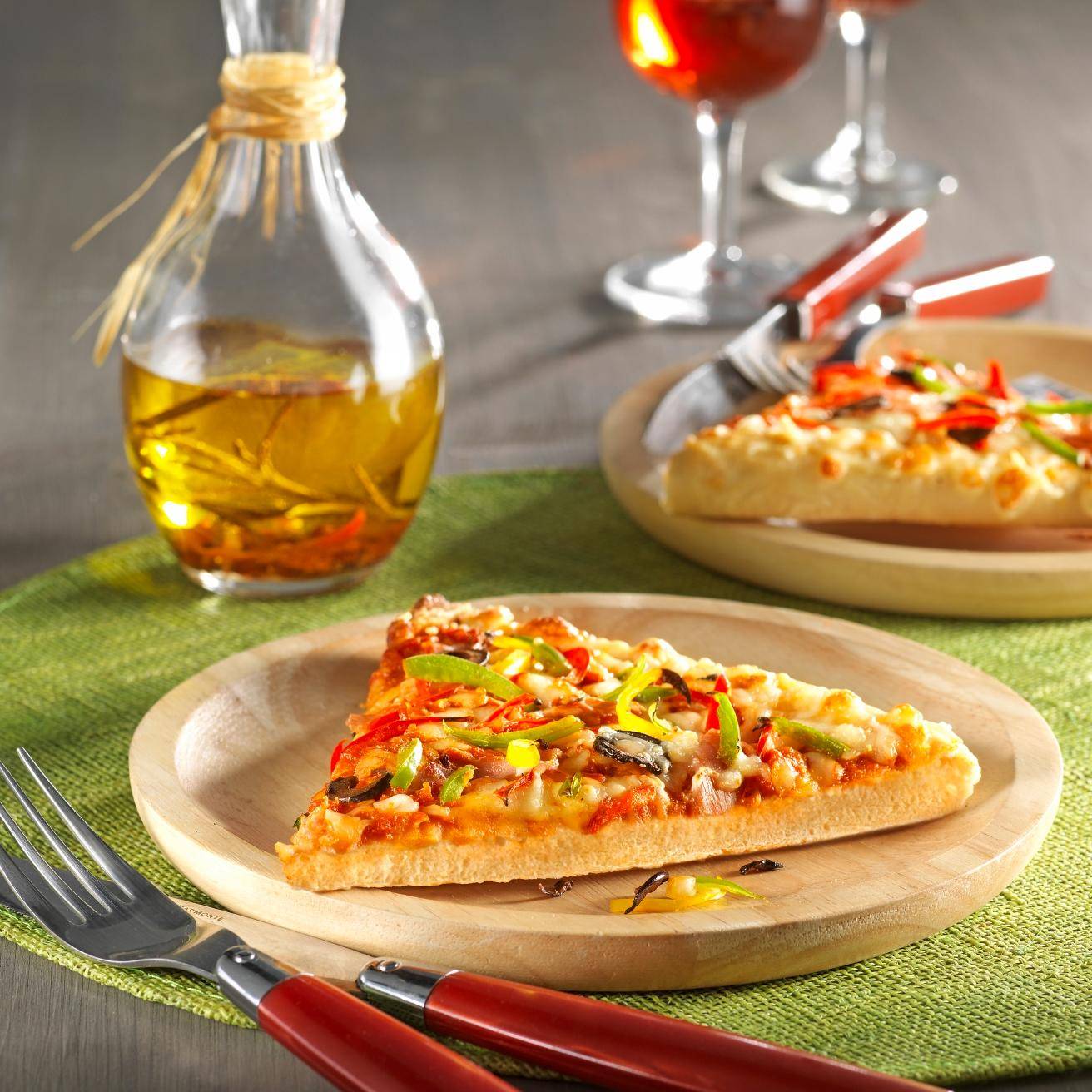Pizza casera con masa fresca - Receta OptiGrill + | Moulinex