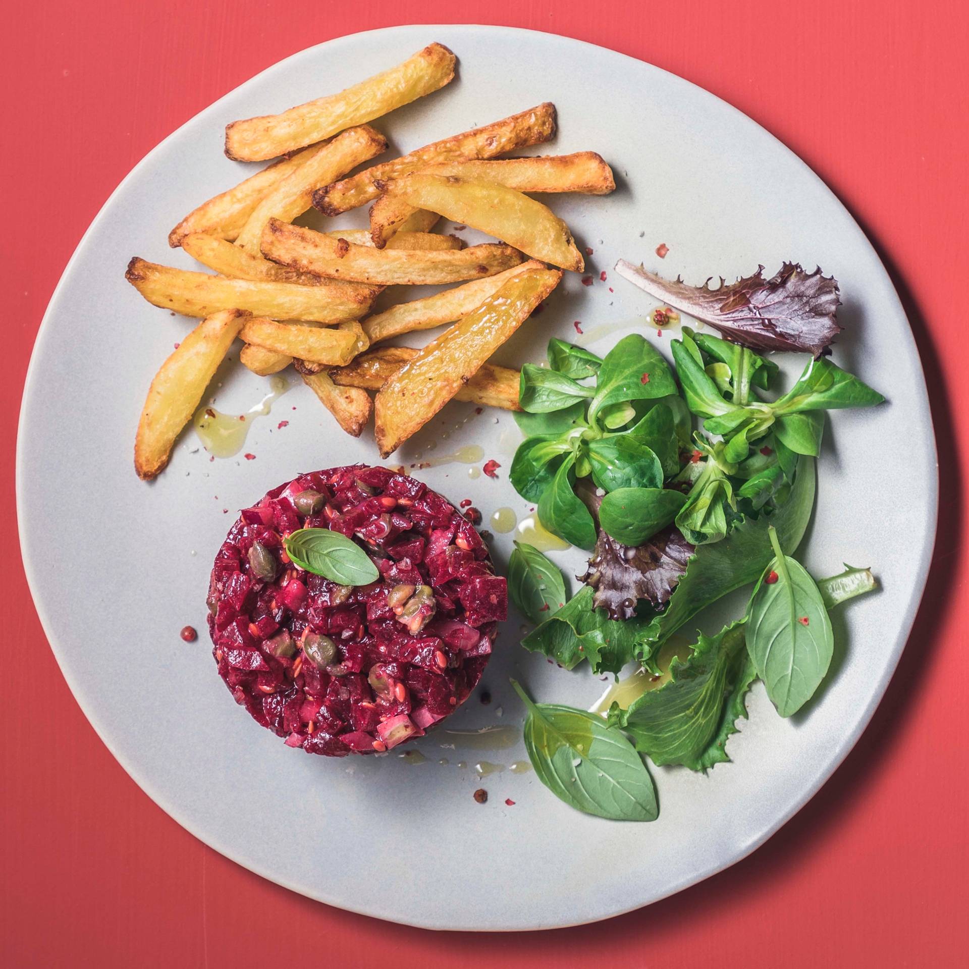 Steak tartar vegetariano - Receta Cookeo | Moulinex