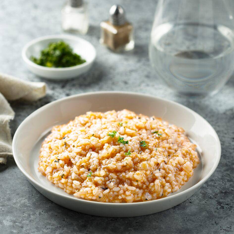 Orzo vegetariano con tomates secos - Receta Perfectmix Cook | Moulinex