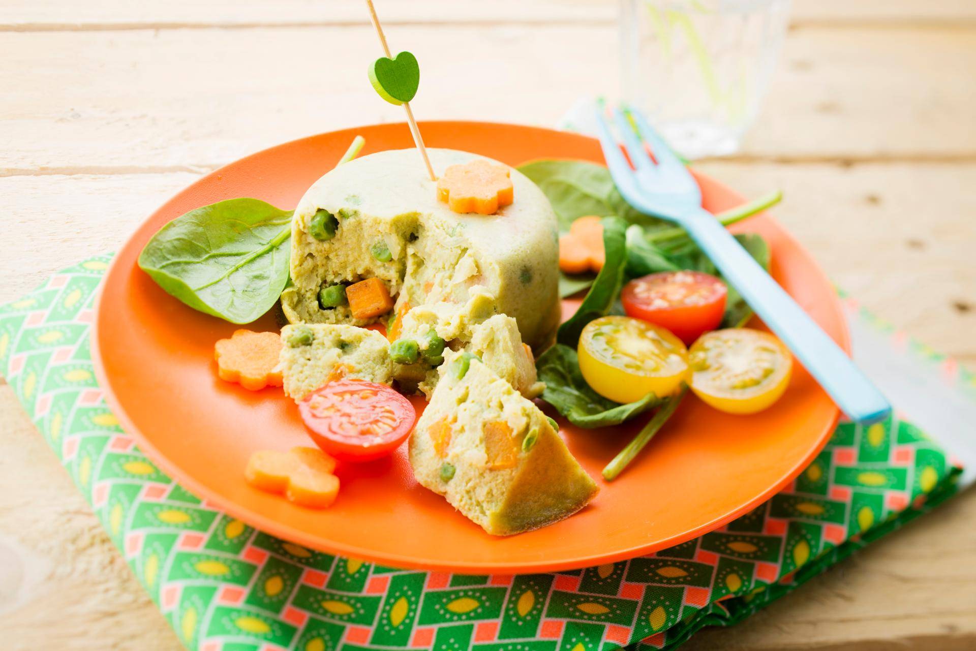 Flan de verduras y queso gruyer - Receta Cookeo | Moulinex