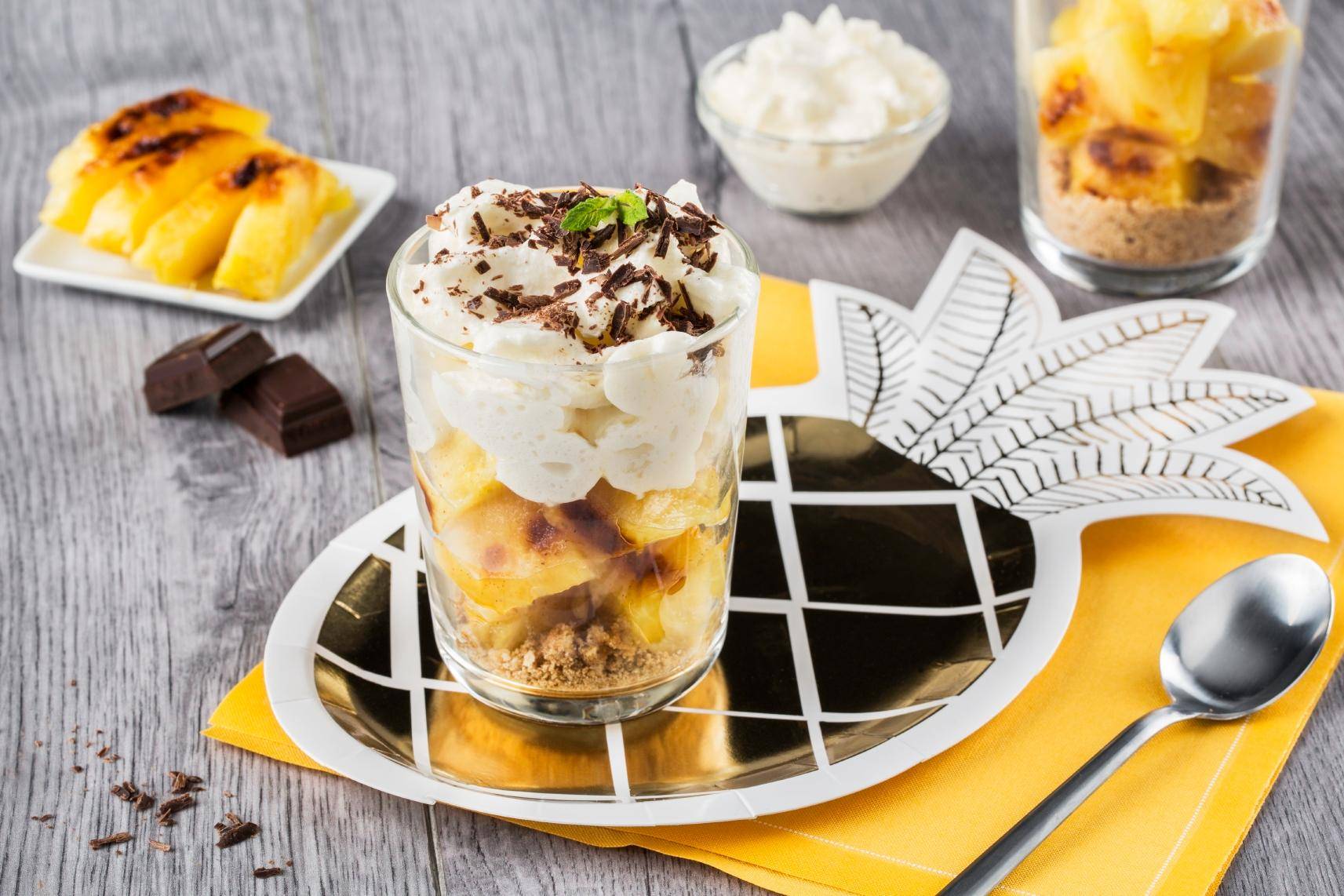 Bizcocho borracho de piña - Receta undefined | Moulinex