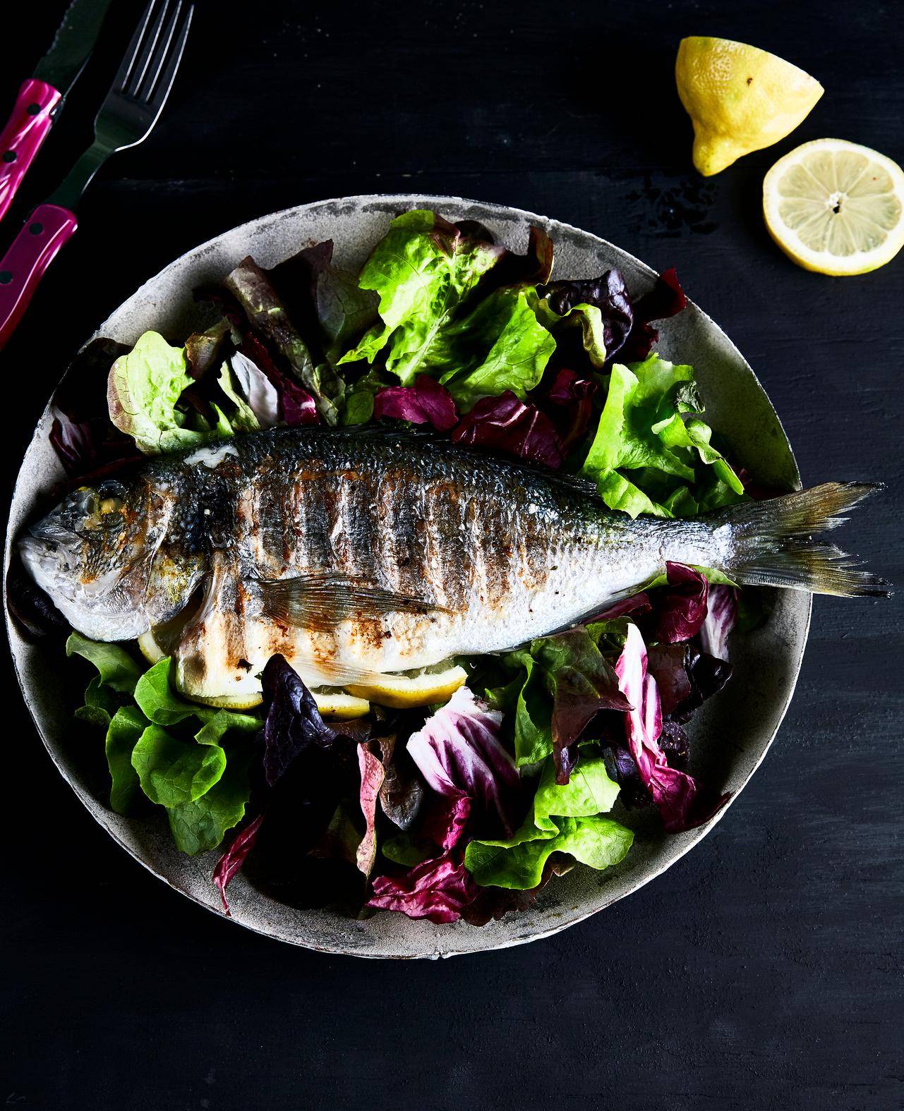 Dorada a la parrilla con hierbas - Receta OptiGrill + | Moulinex