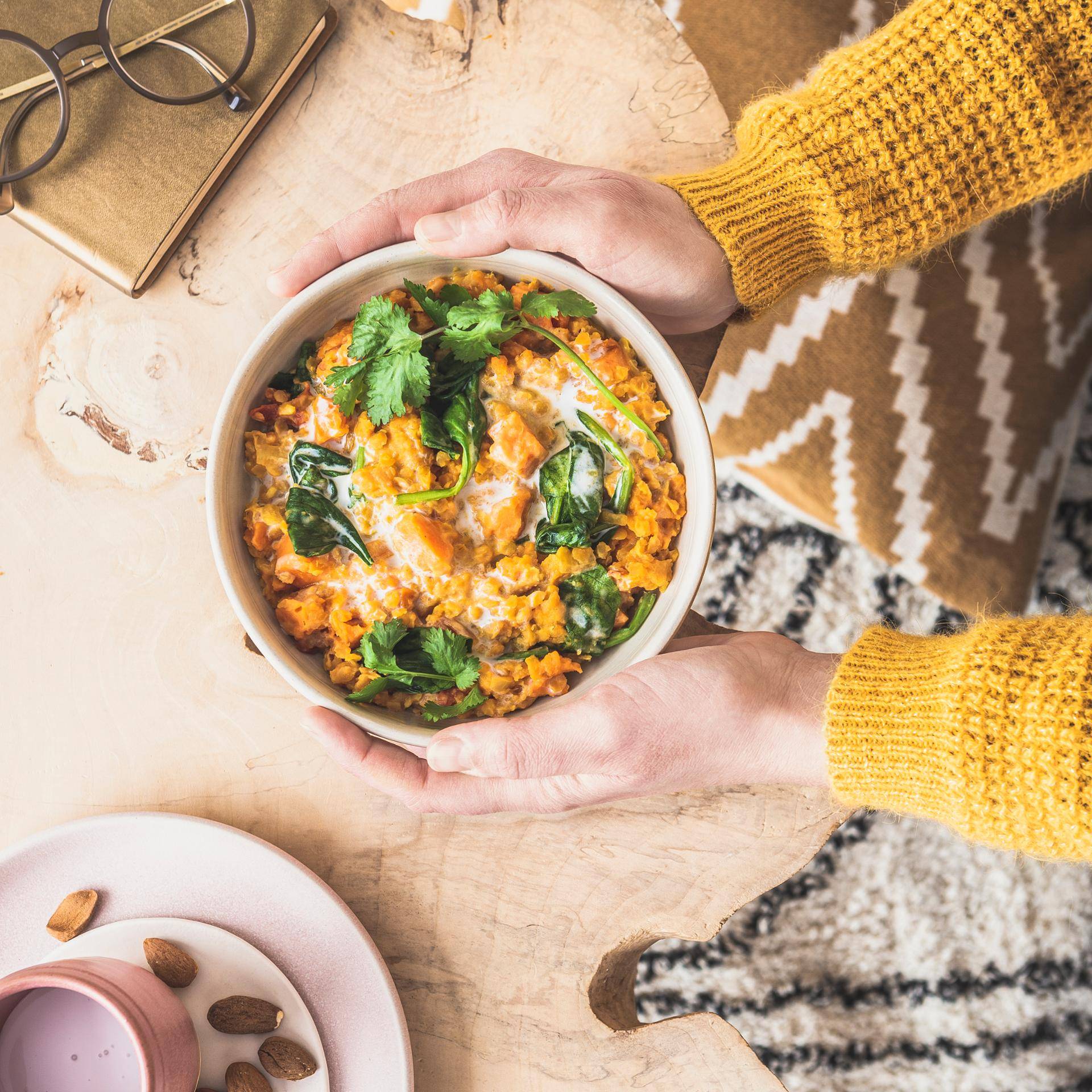 Dhal de lentejas con boniato - Receta Cookeo | Moulinex