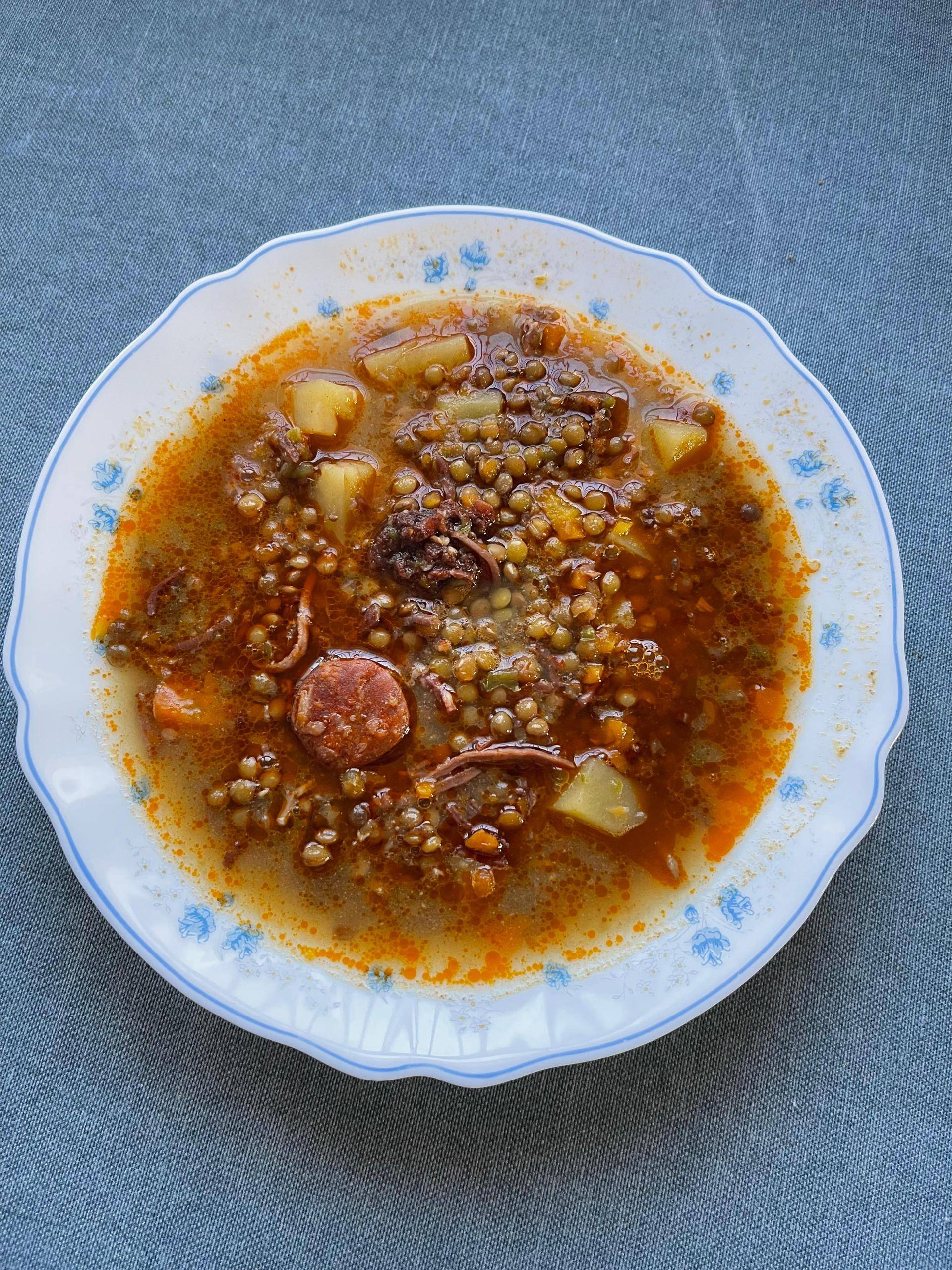 Lentejas cukito - Receta Companion Connect XL | Moulinex