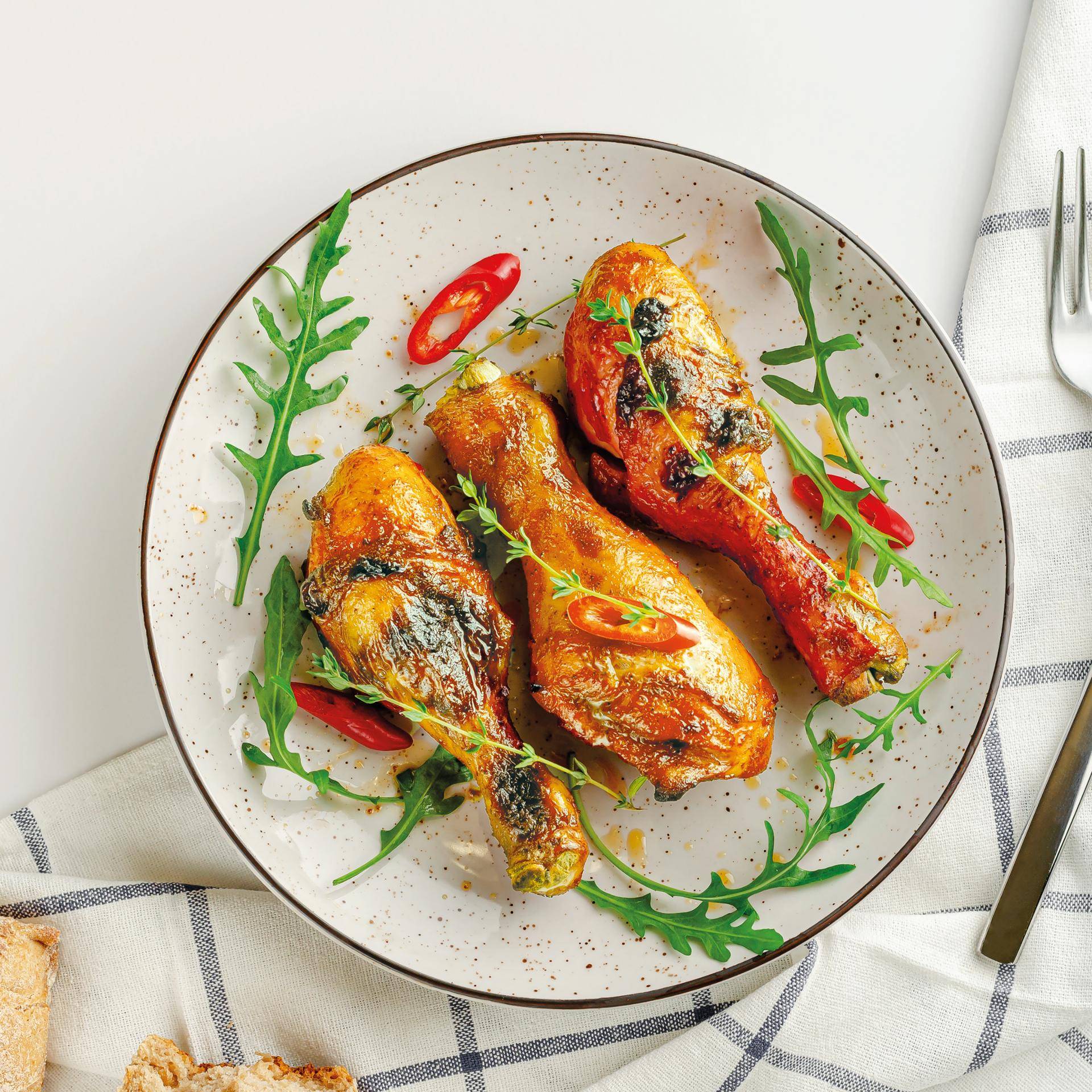 Muslitos de pollo tandoori - Receta Easy Fry Compact | Moulinex
