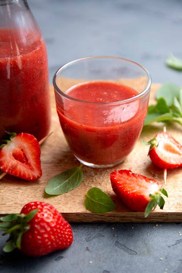 Sopa de fresas - Receta Perfectmix Cook | Moulinex