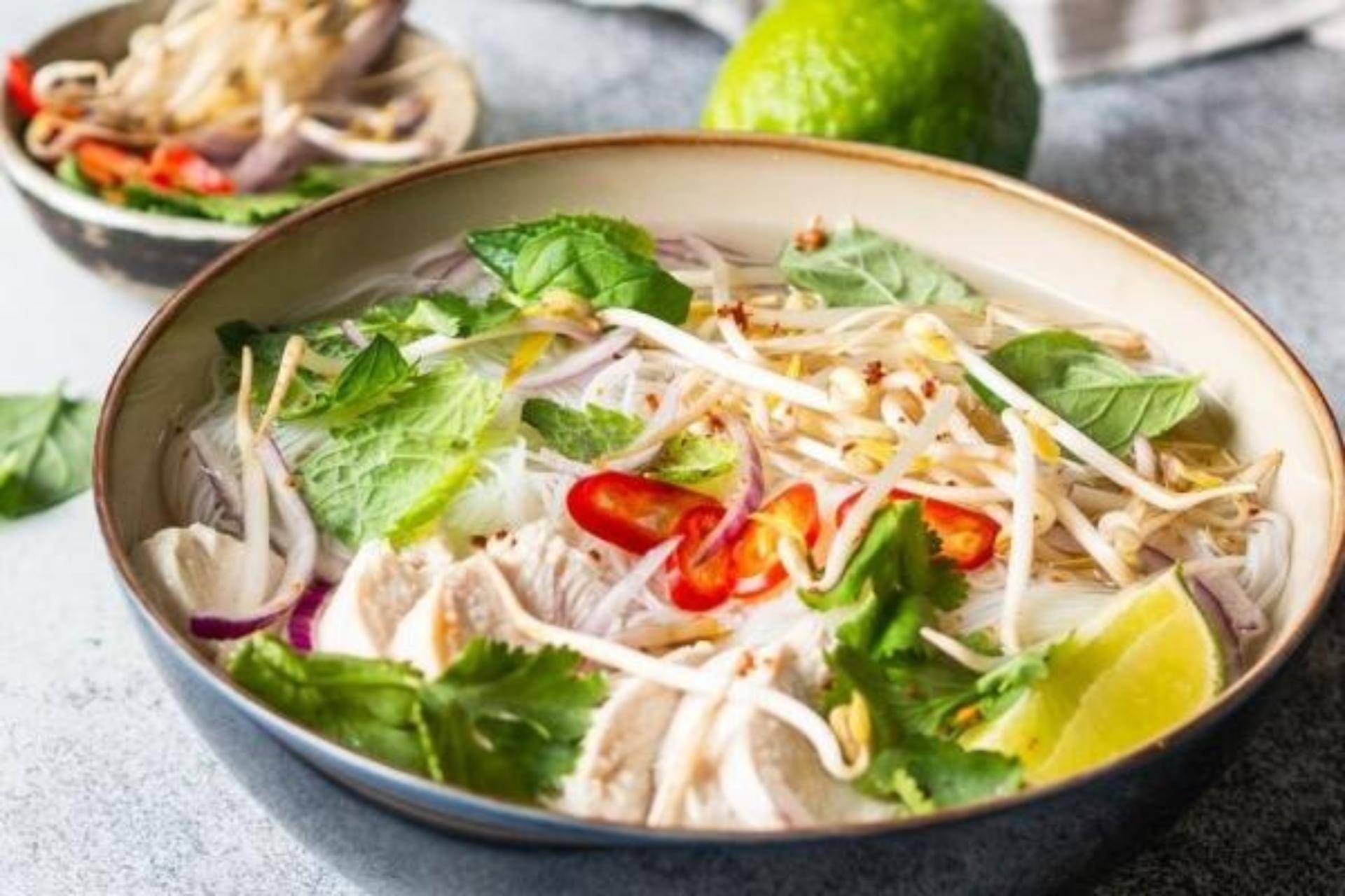 Pho de pollo revisitado (sopa vietnamita) - Receta Companion Connect | Moulinex