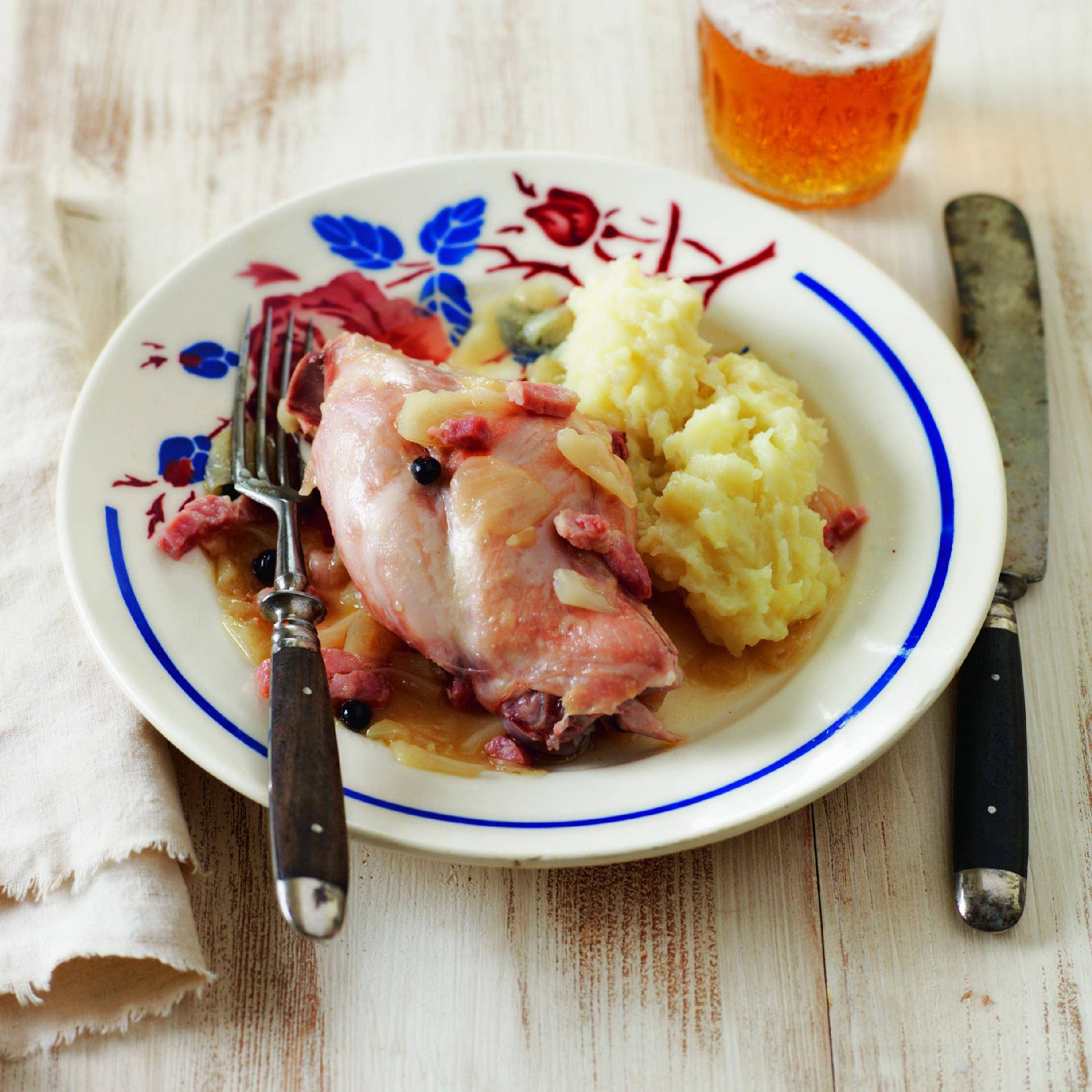 Conejo a la cerveza - Receta Companion | Moulinex