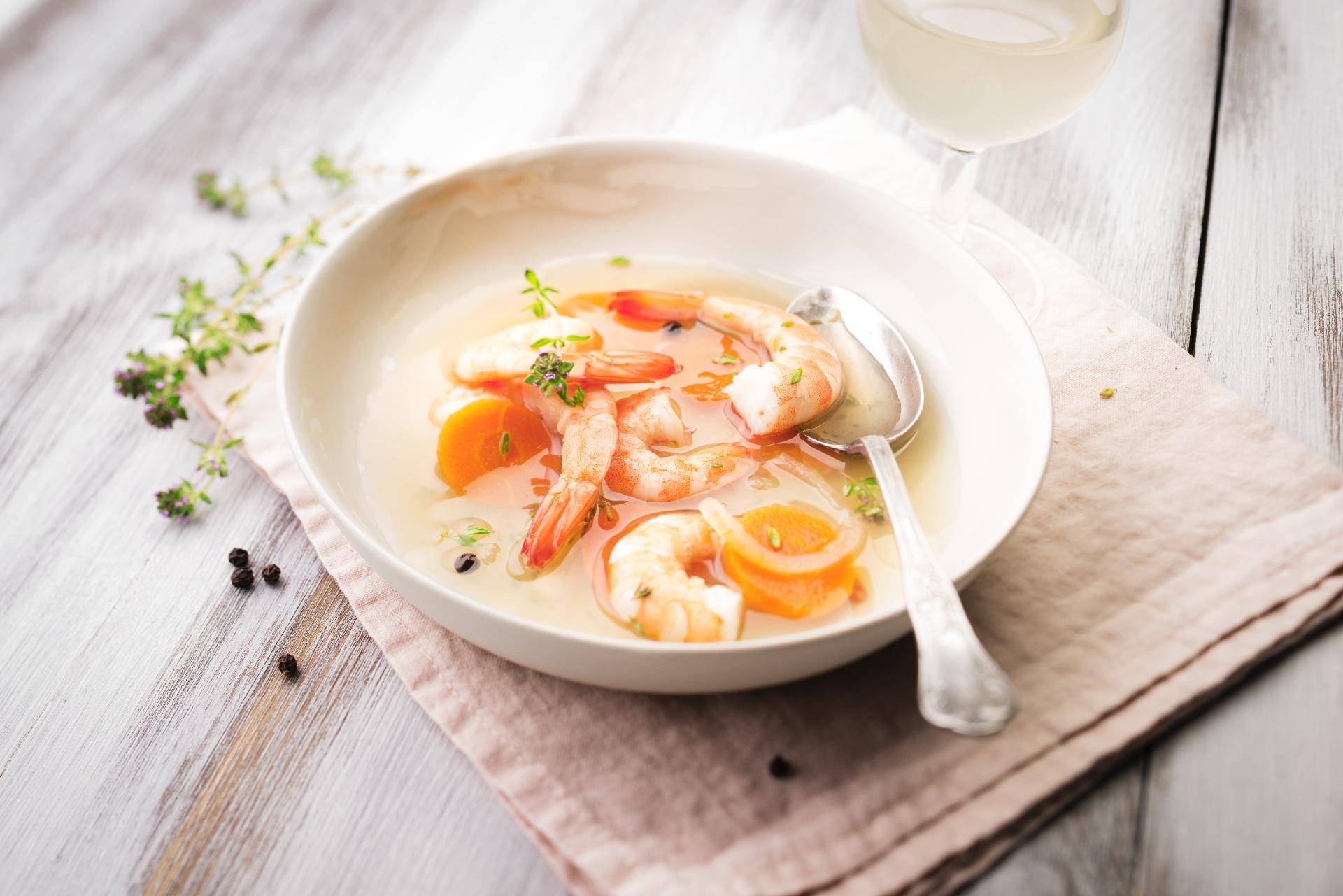 Caldo de gambas - Receta Cookeo | Moulinex