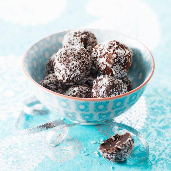 Trufas de chocolate y castañas - Receta Companion | Moulinex