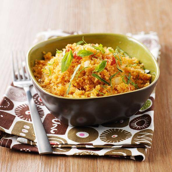Quinoa con tomates - Receta Click&Cook | Moulinex