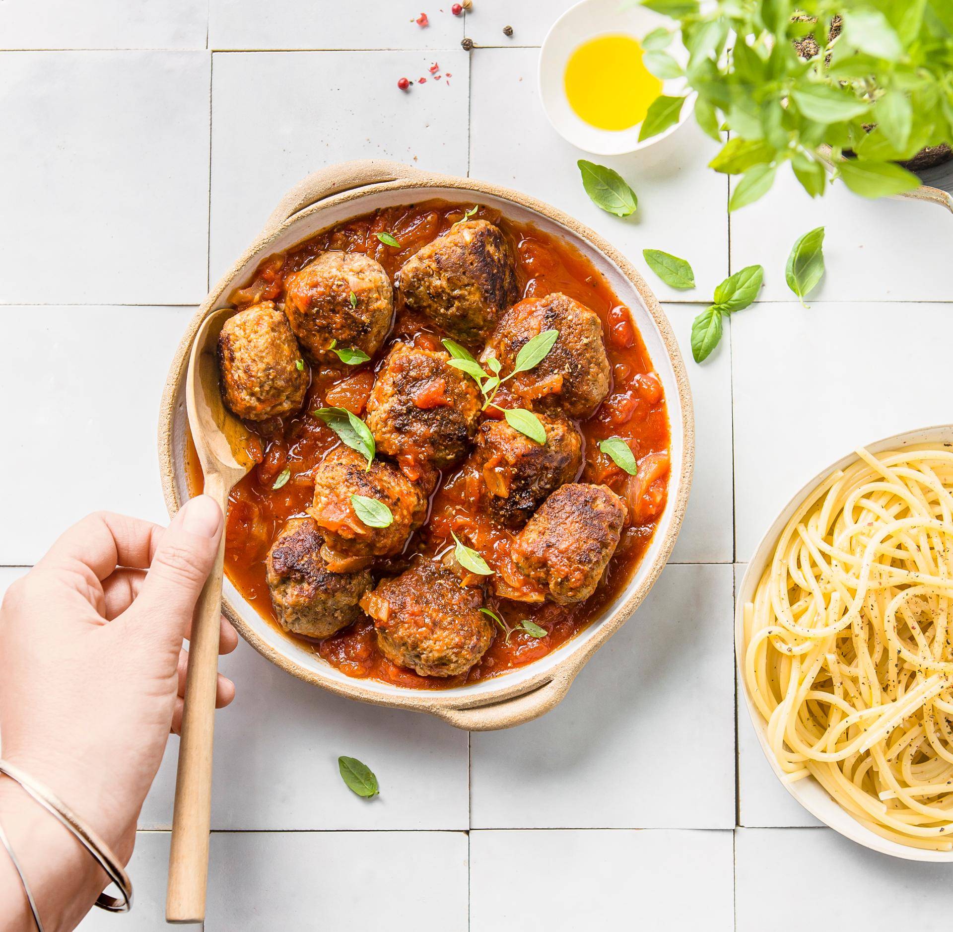 Dumplings de ternera con ricotta y orégano - Receta Companion | Moulinex
