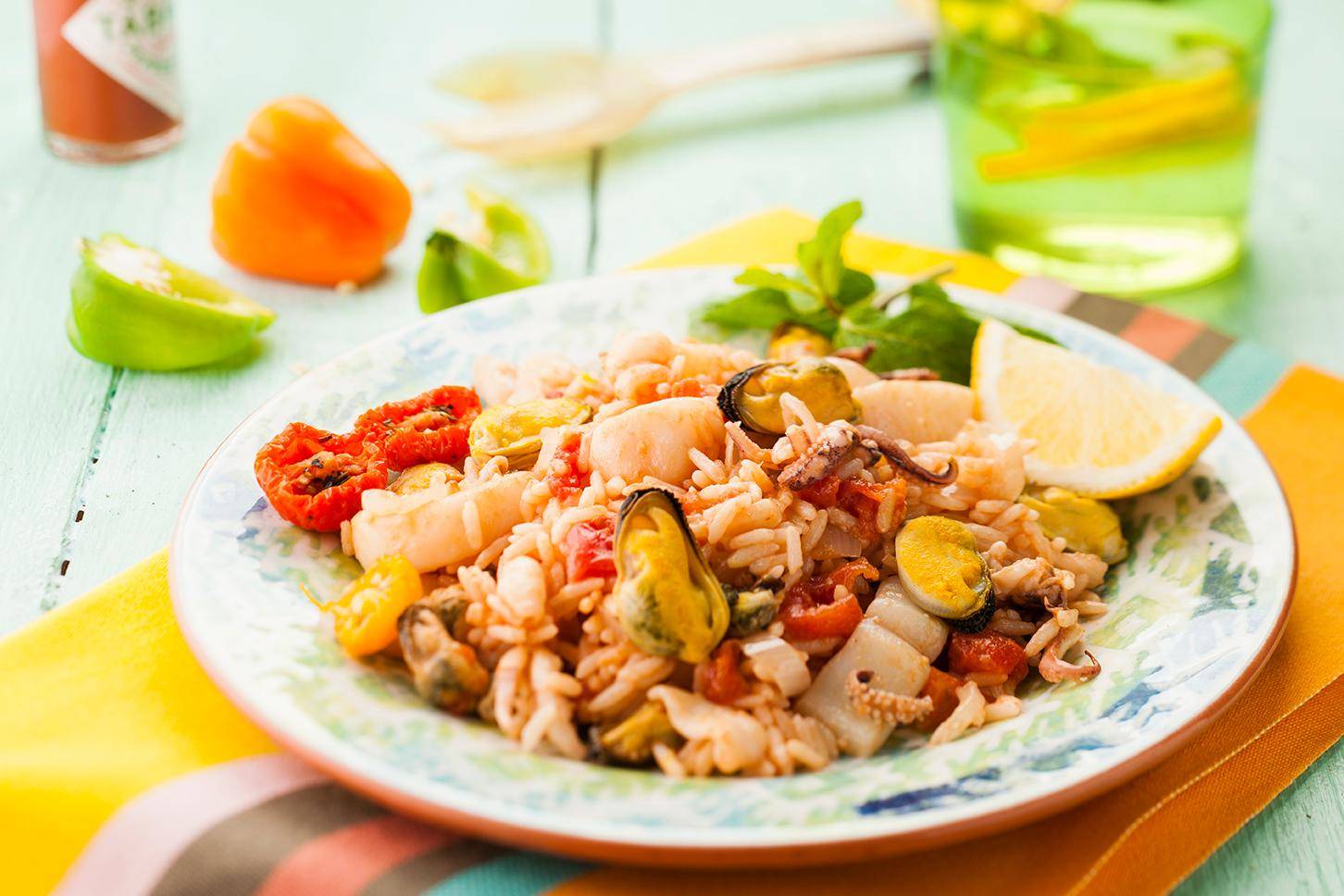 Rougail de marisco con arroz - Receta Cookeo | Moulinex