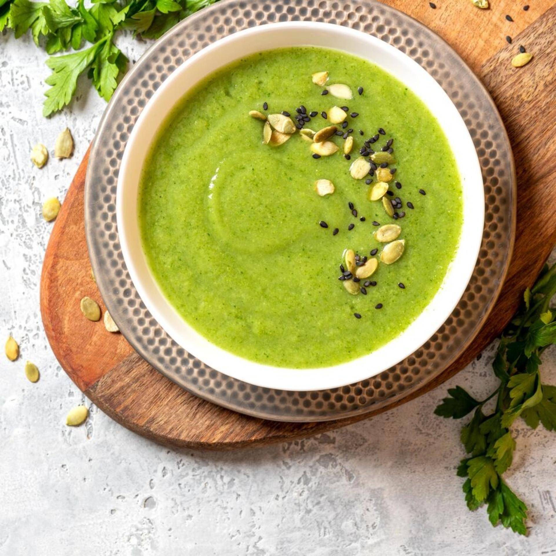 Sopa verde - Receta Blendforce Cook | Moulinex