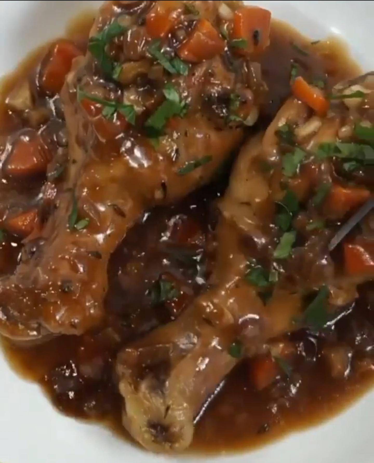 Pollo en salsa Inglesa con cerveza - Receta Companion Connect XL | Moulinex