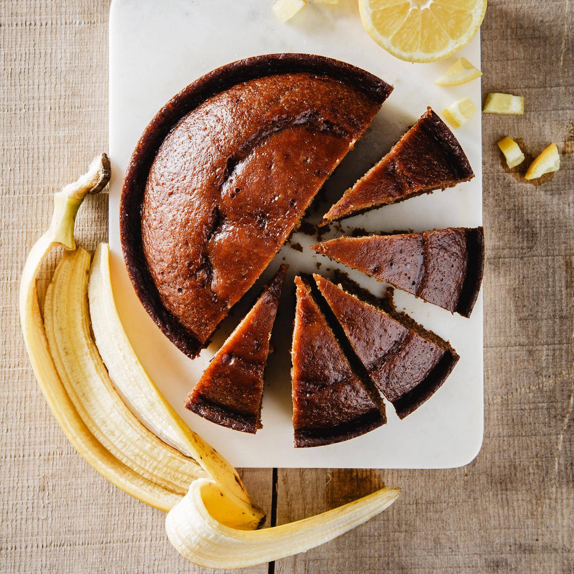 Pastel de cáscara de plátano - Receta Cookeo | Moulinex