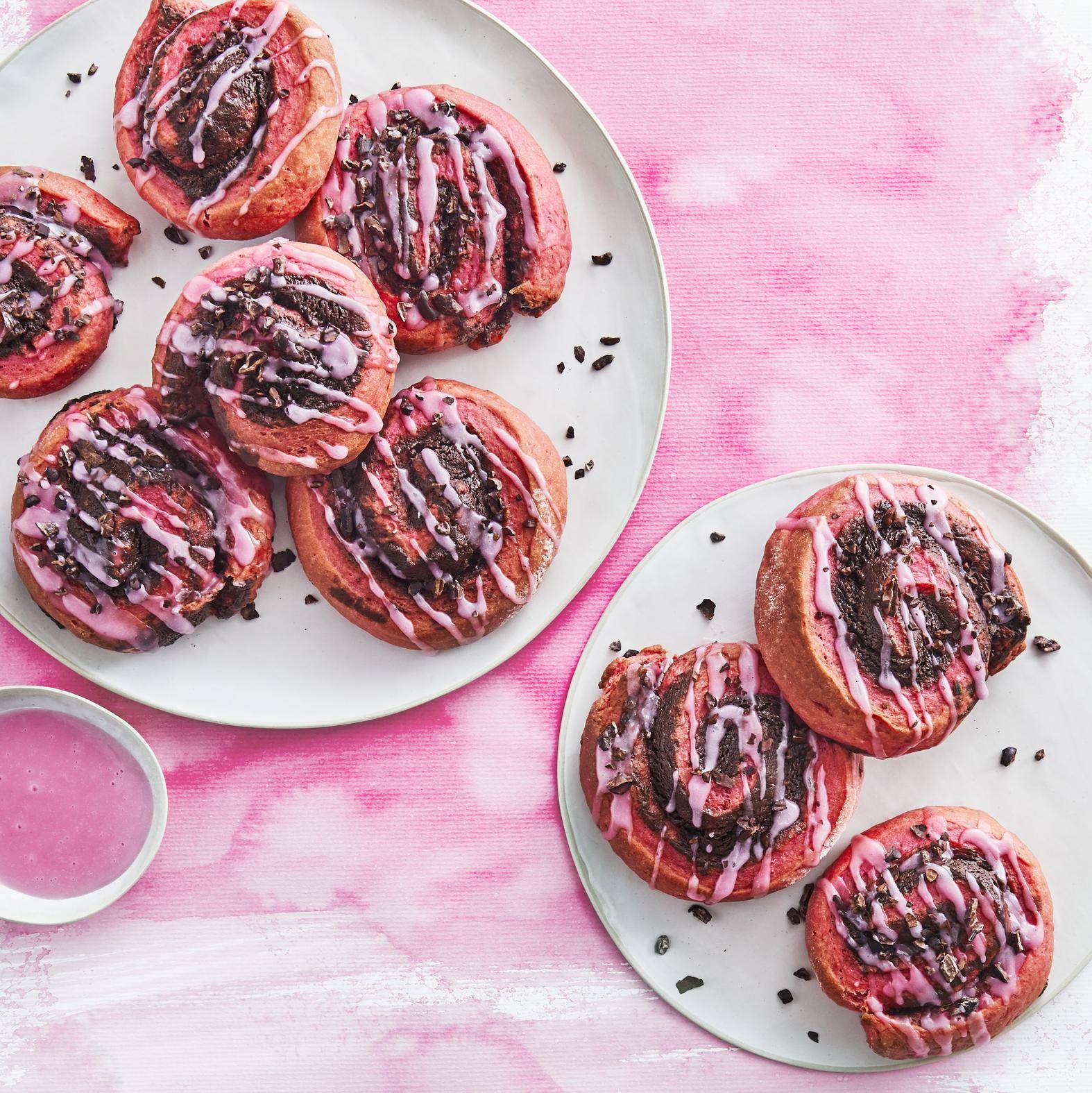 Brioches veganos de terciopelo rojo - Receta Click&Cook | Moulinex