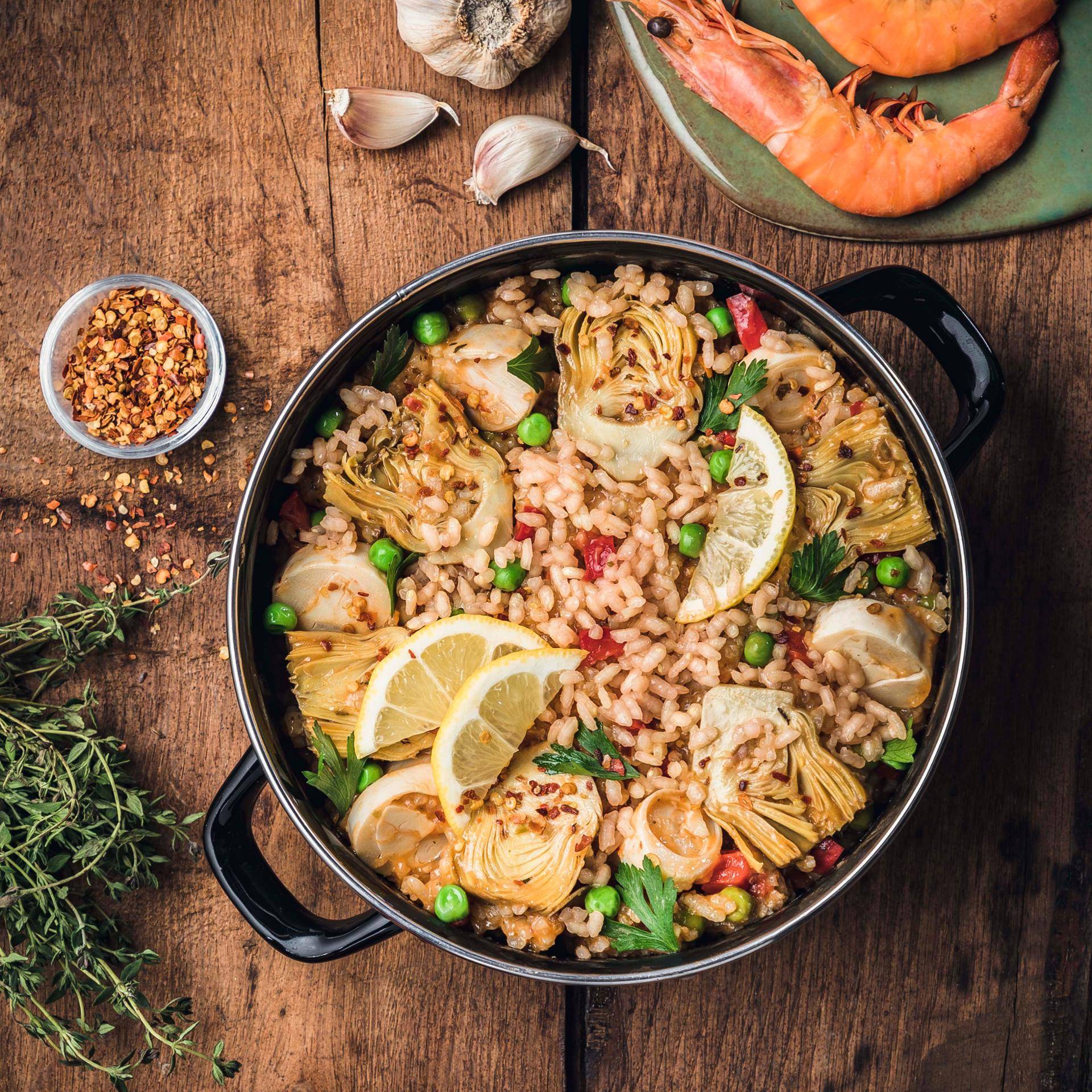 Arroz al estilo español - Receta Companion | Moulinex